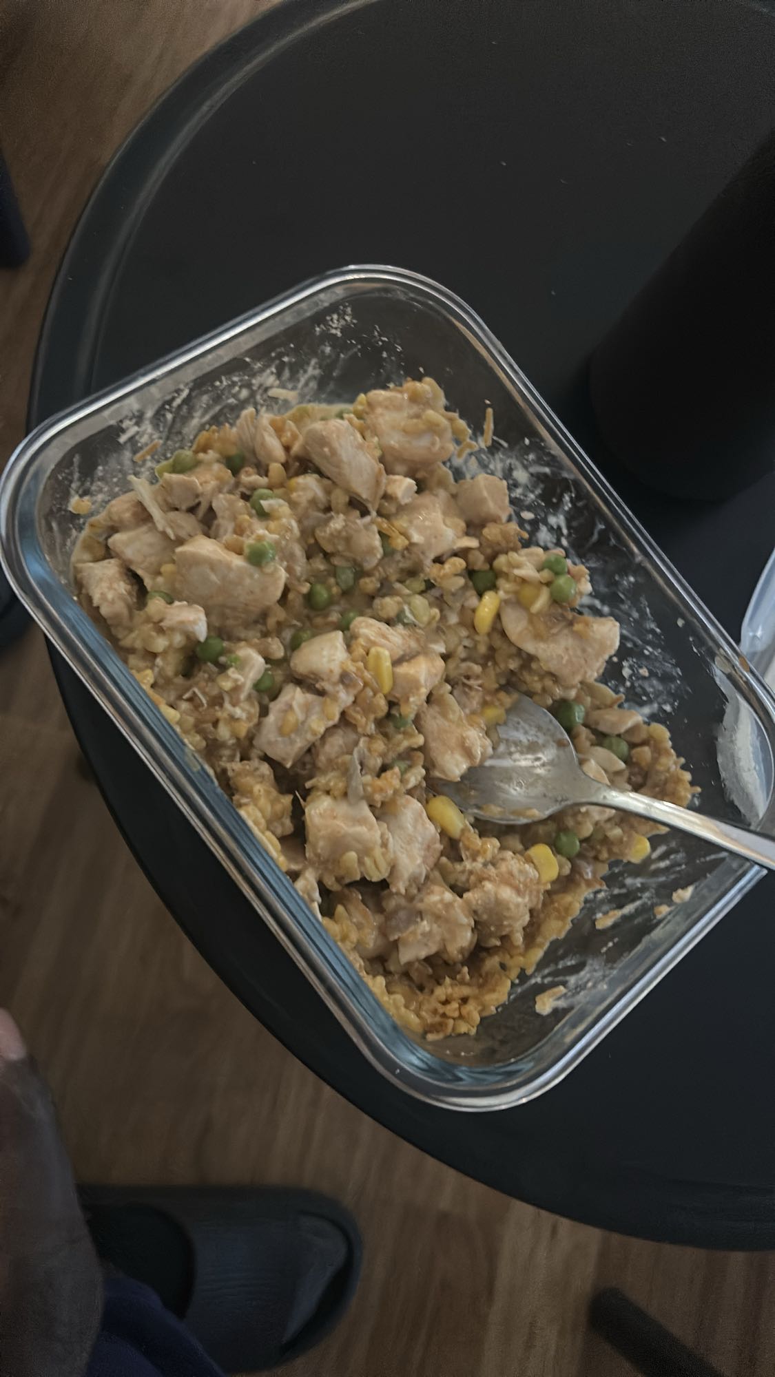 Kyckling med ris och grönsaker