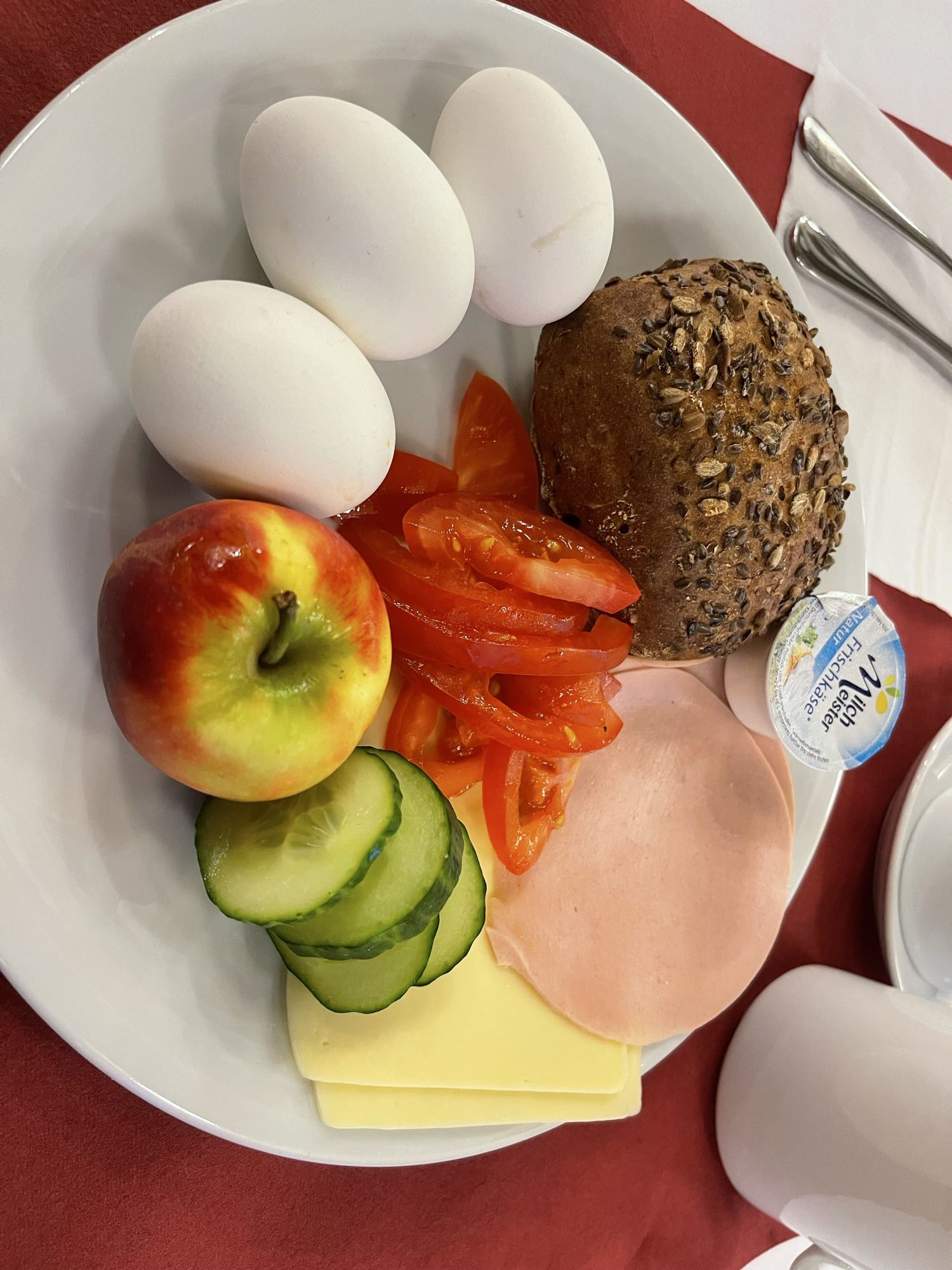 Frühstücksteller klassisch