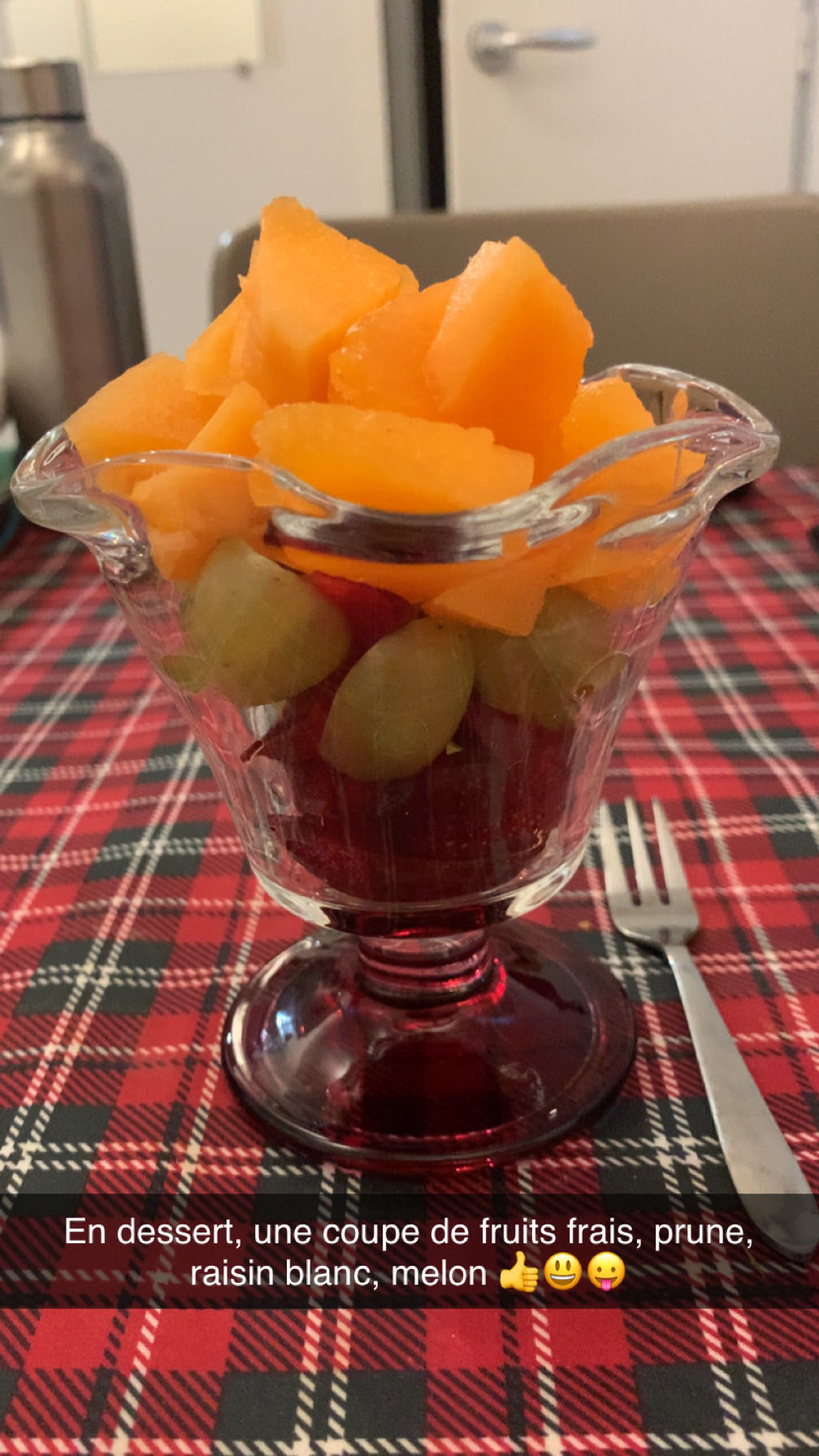Coupe de fruits frais