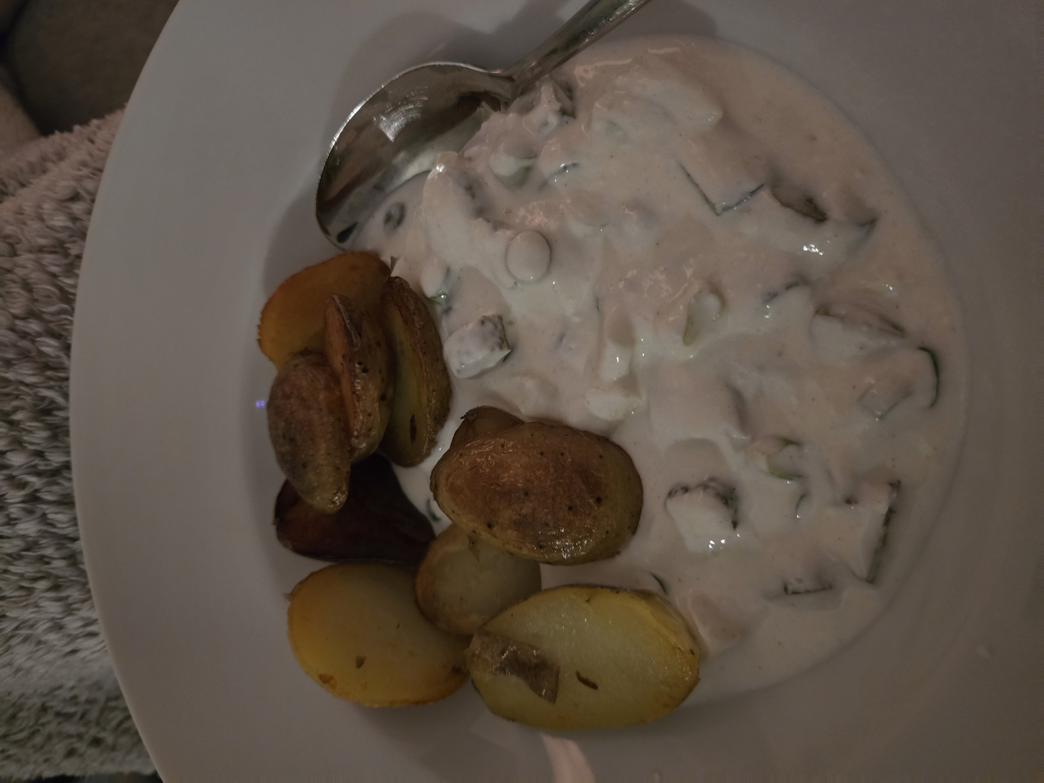 Kartoffeln mit Joghurt