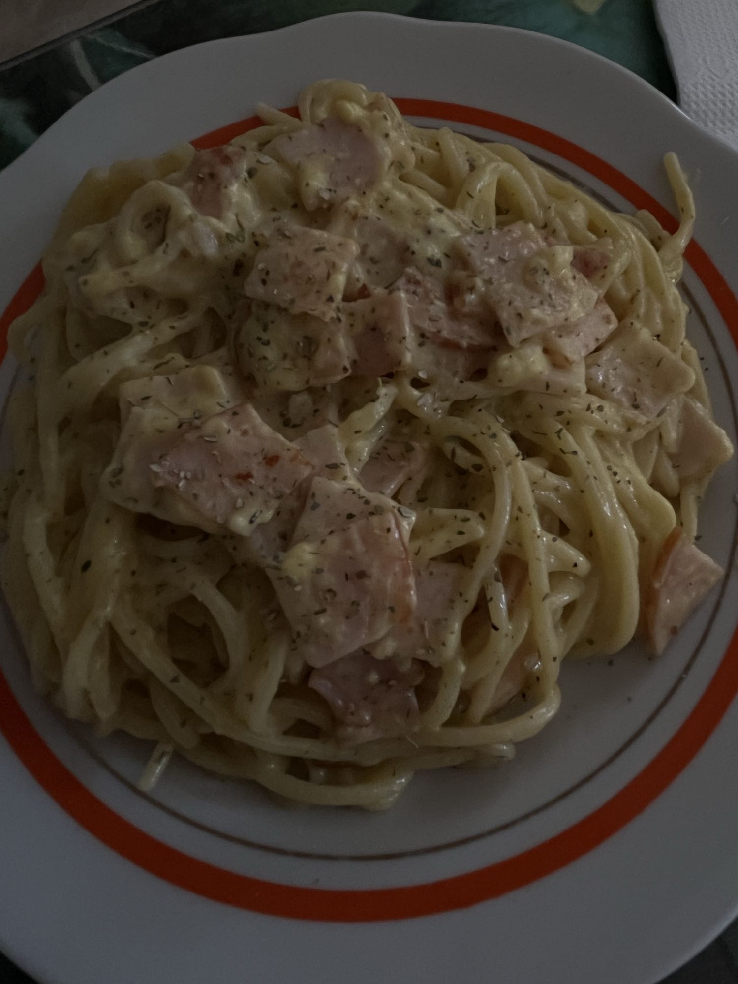 Creamy Ham Pasta