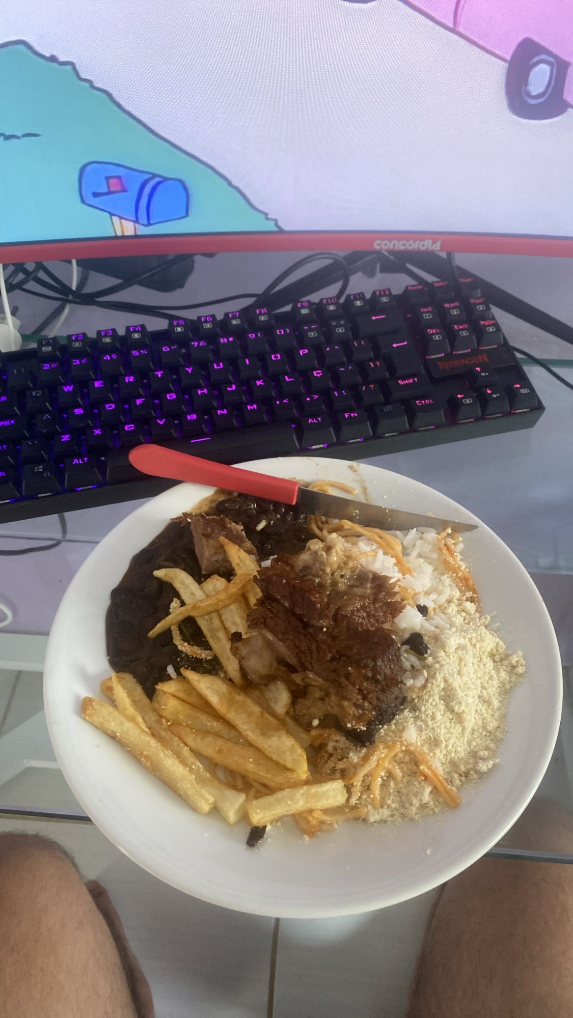 Prato brasileiro completo