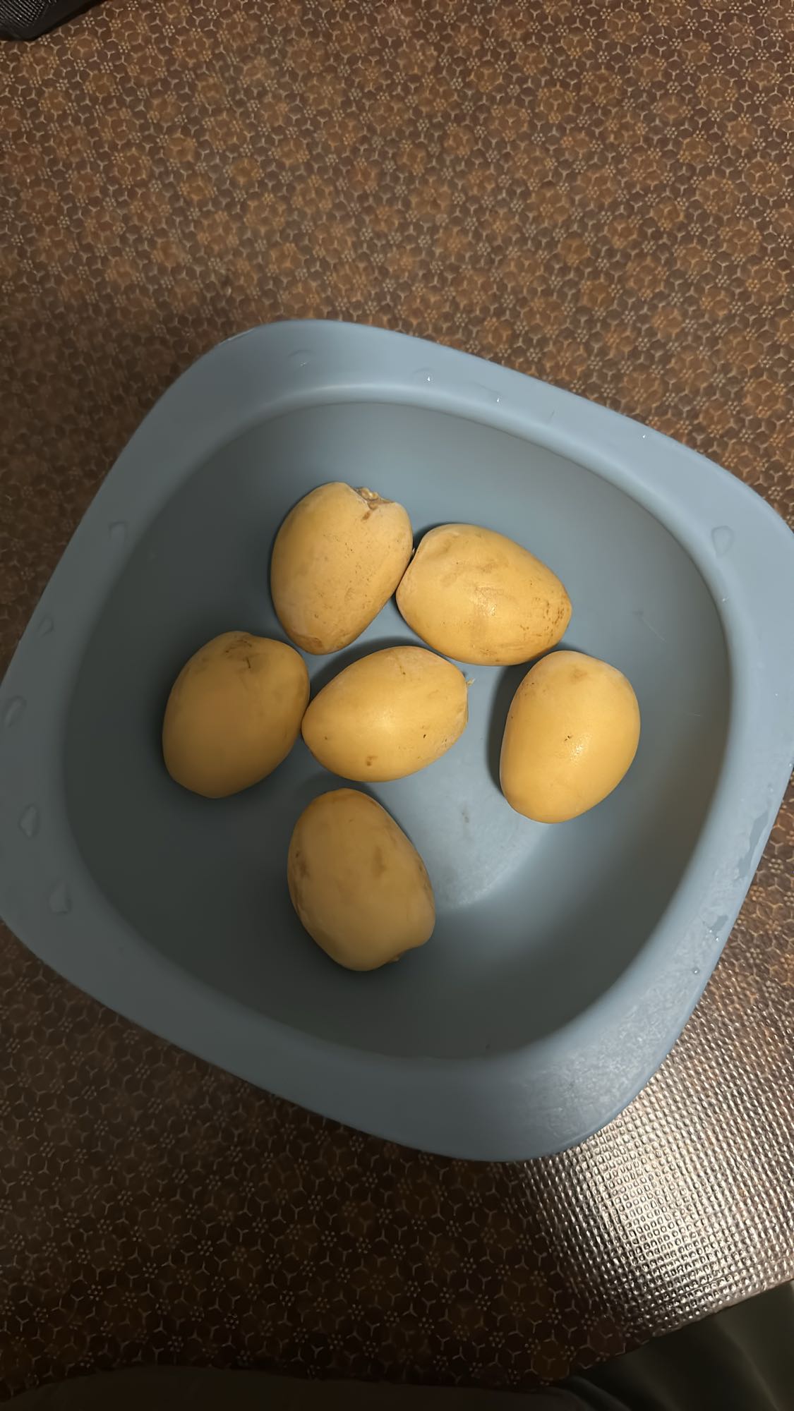 Haşlanmış patates