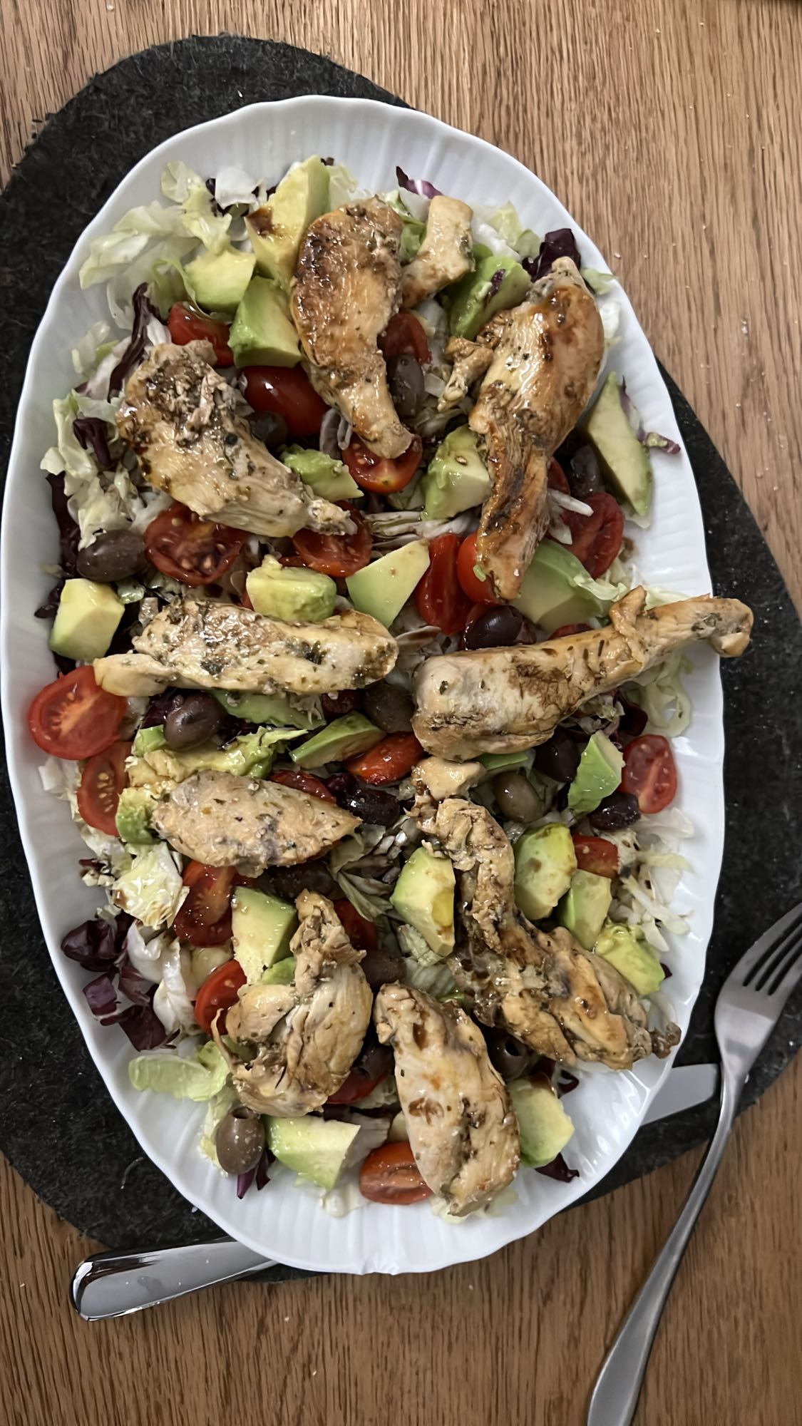 Chicken Avocado Salad