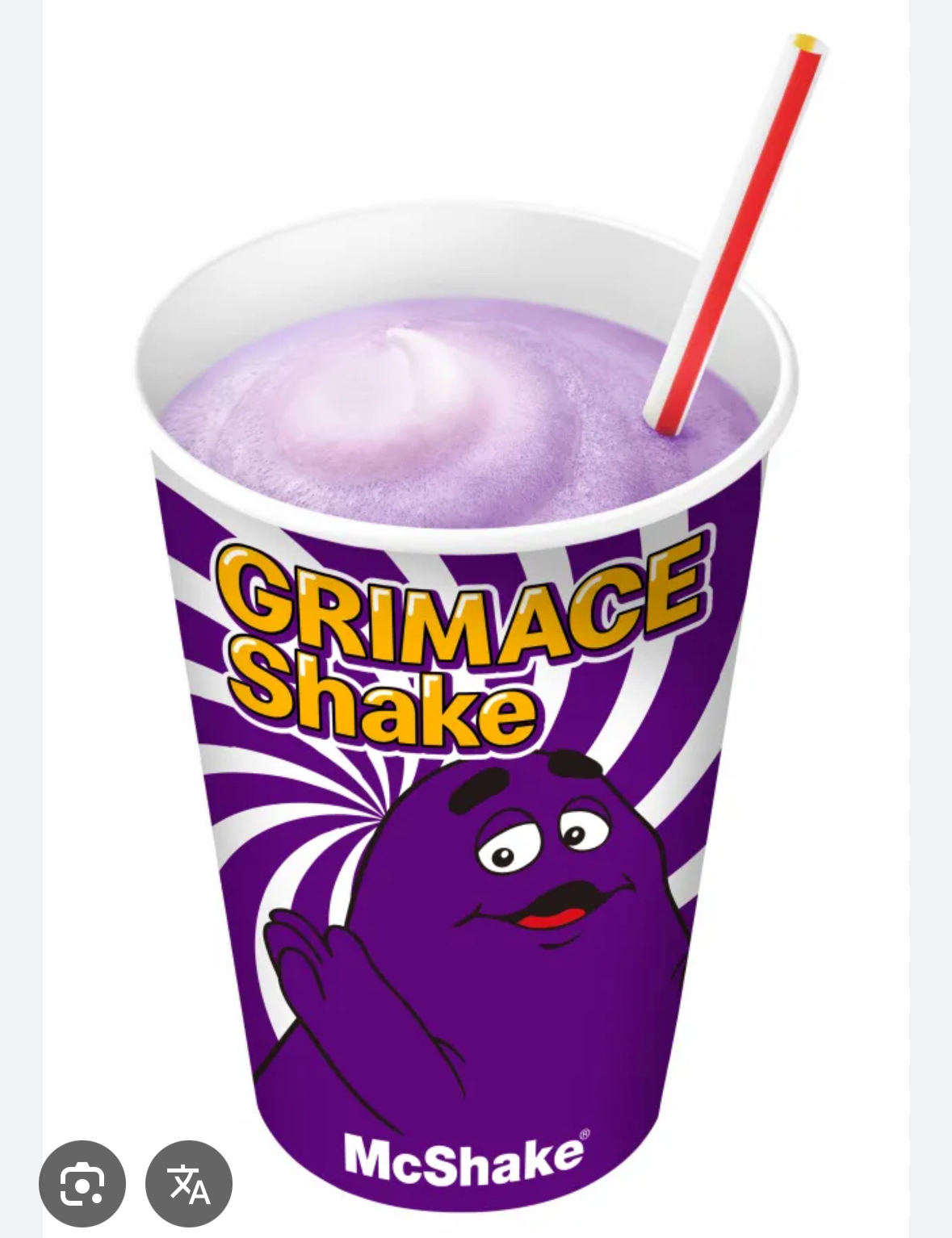 Grimace Shake