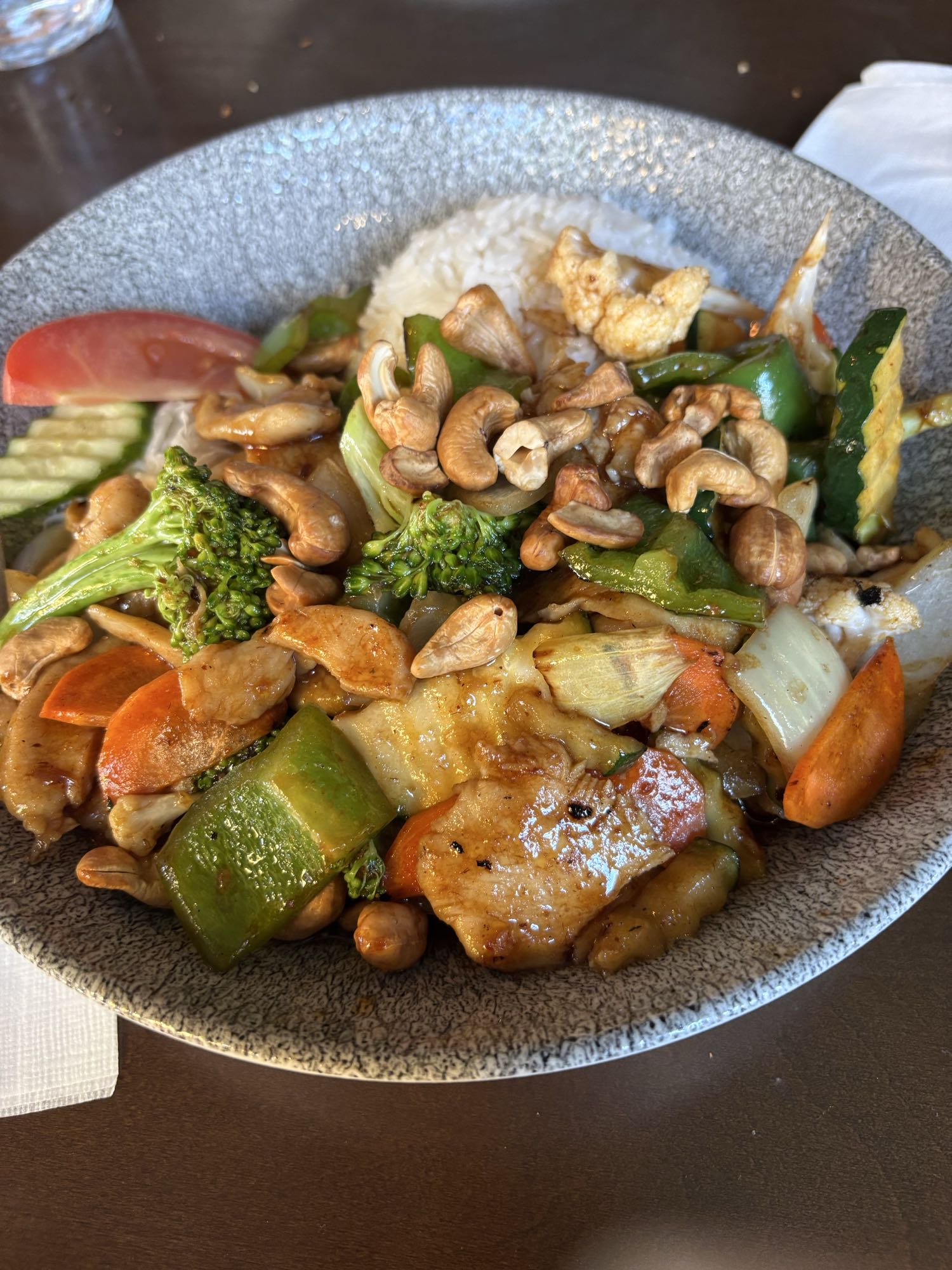 Kyckling med cashewnötter