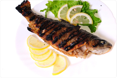 Grilled Trout with Lemon