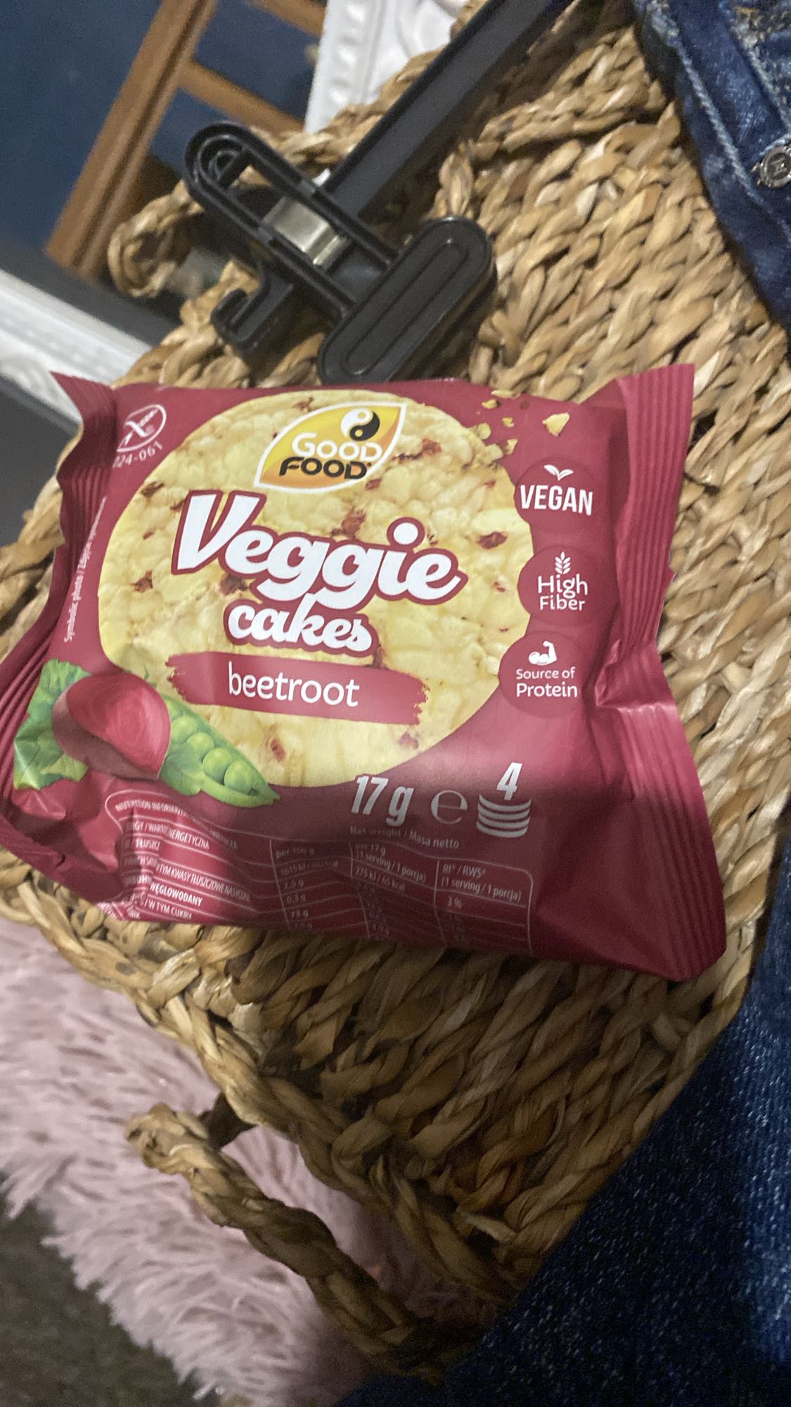 Wegańskie wafle buraczane