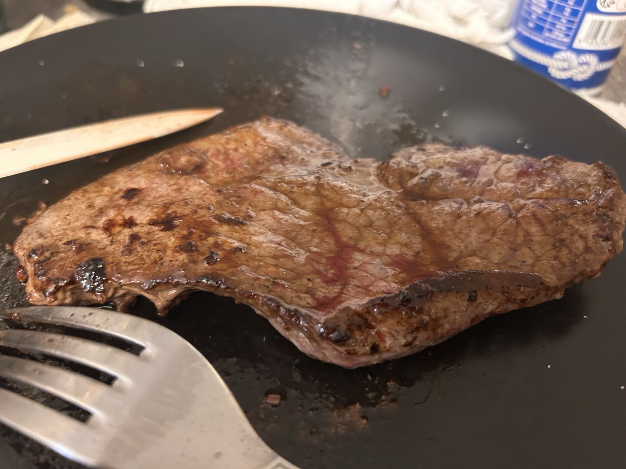 Steak poêlé