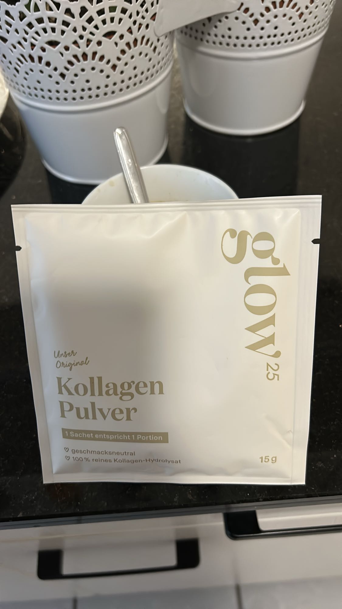 Kollagen Pulver Portion