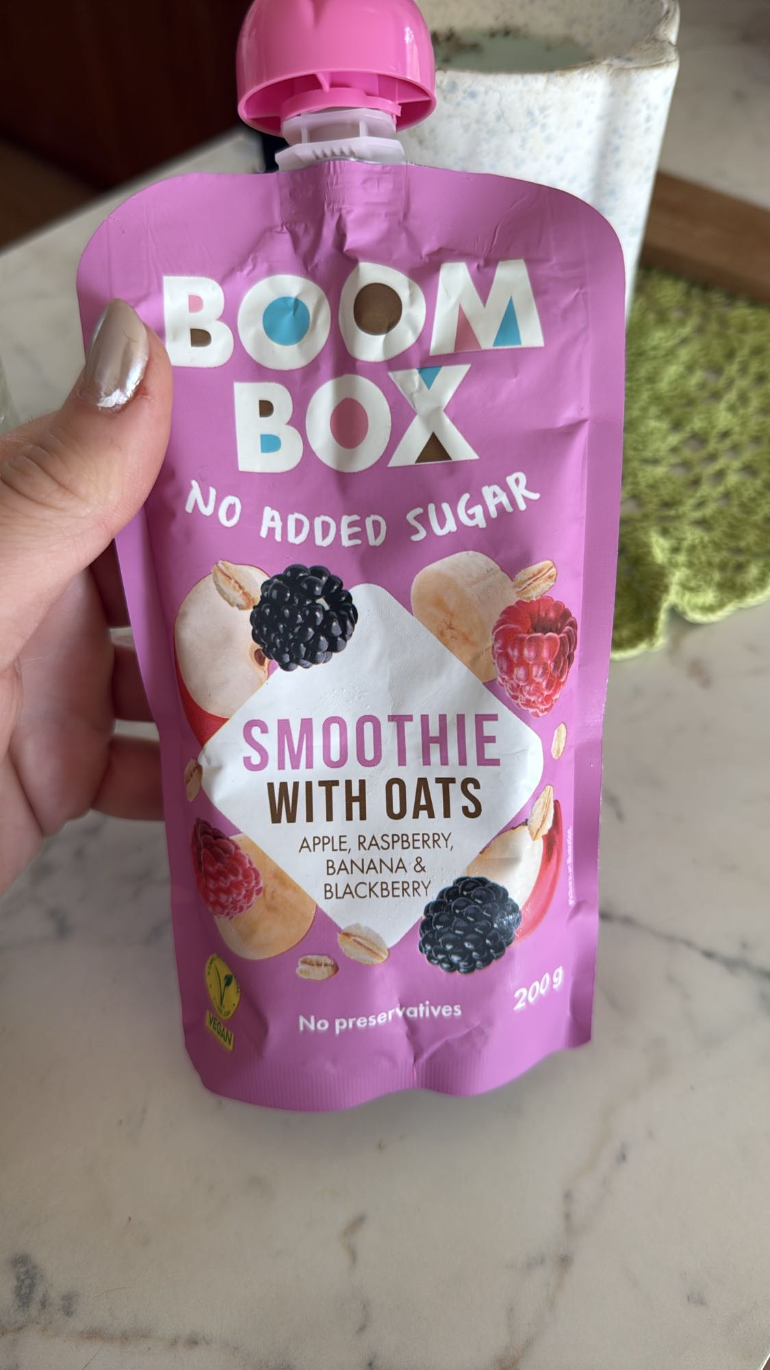 Oat Fruit Smoothie Pouch