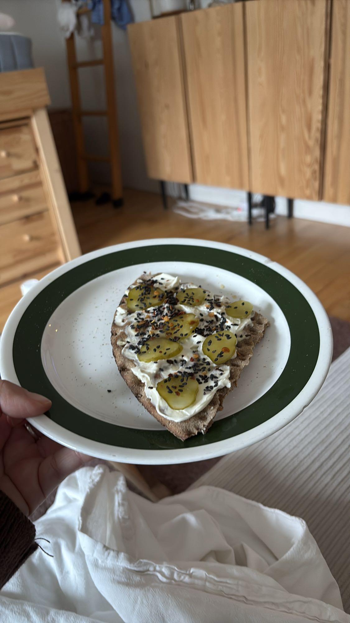 Knäckebröd med pålägg