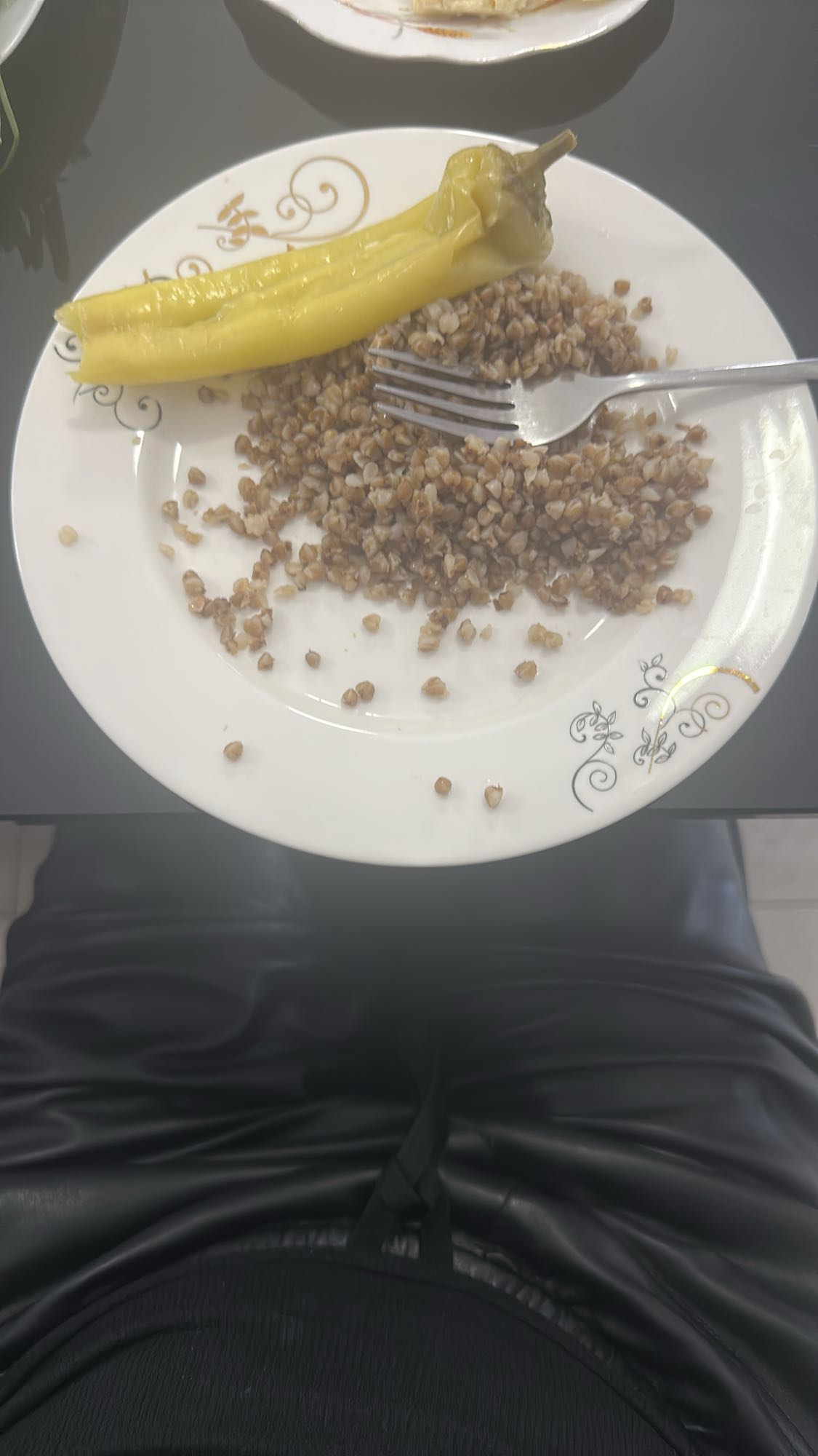 Buckwheat with pepper