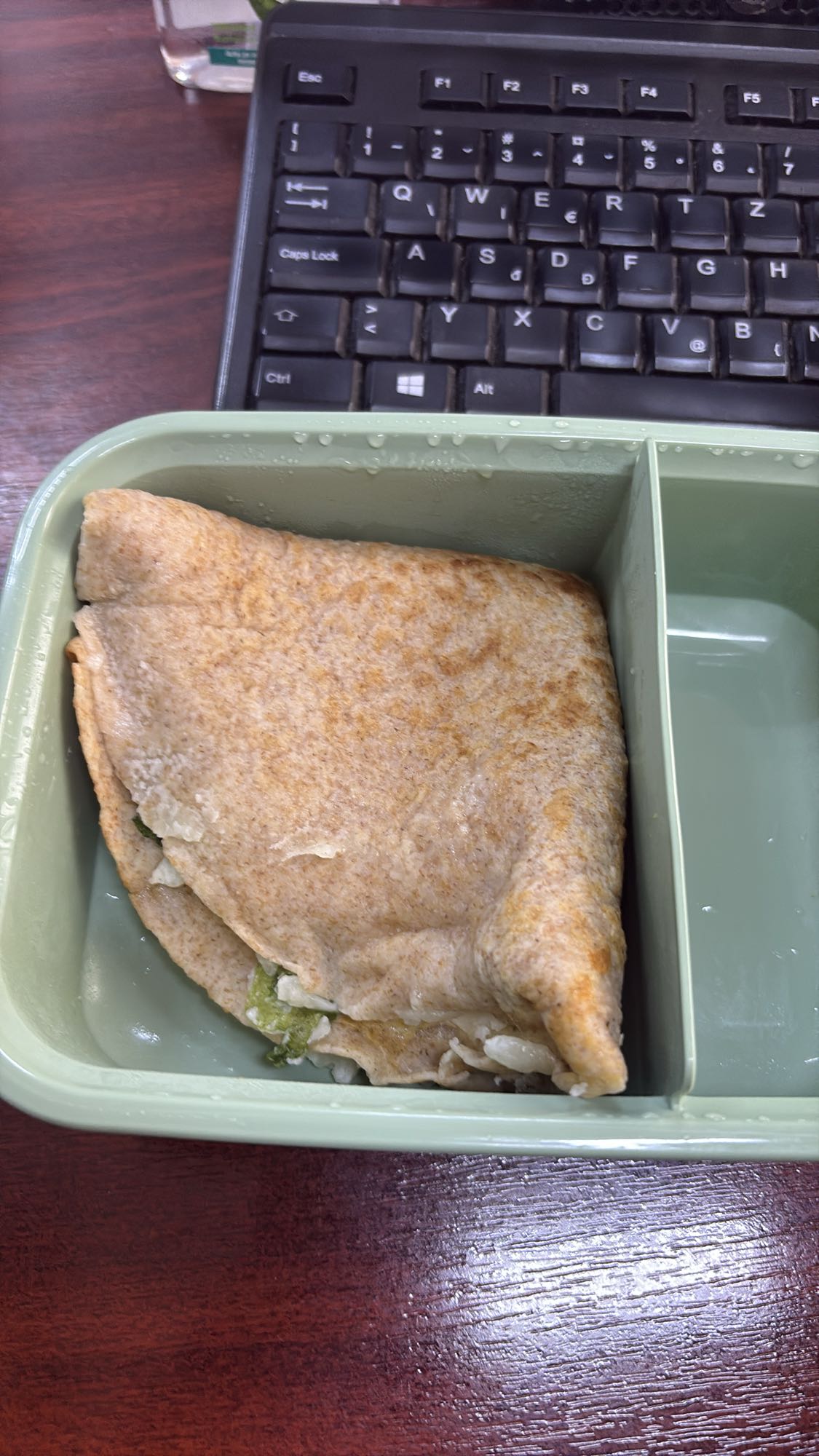 Clătită sărată umplută