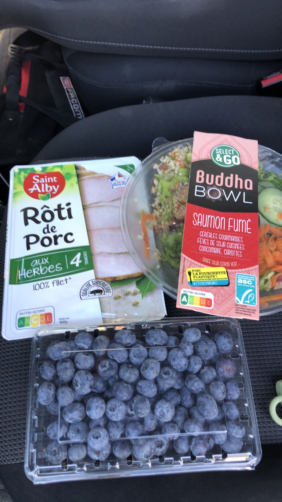 Buddha bowl et fruits