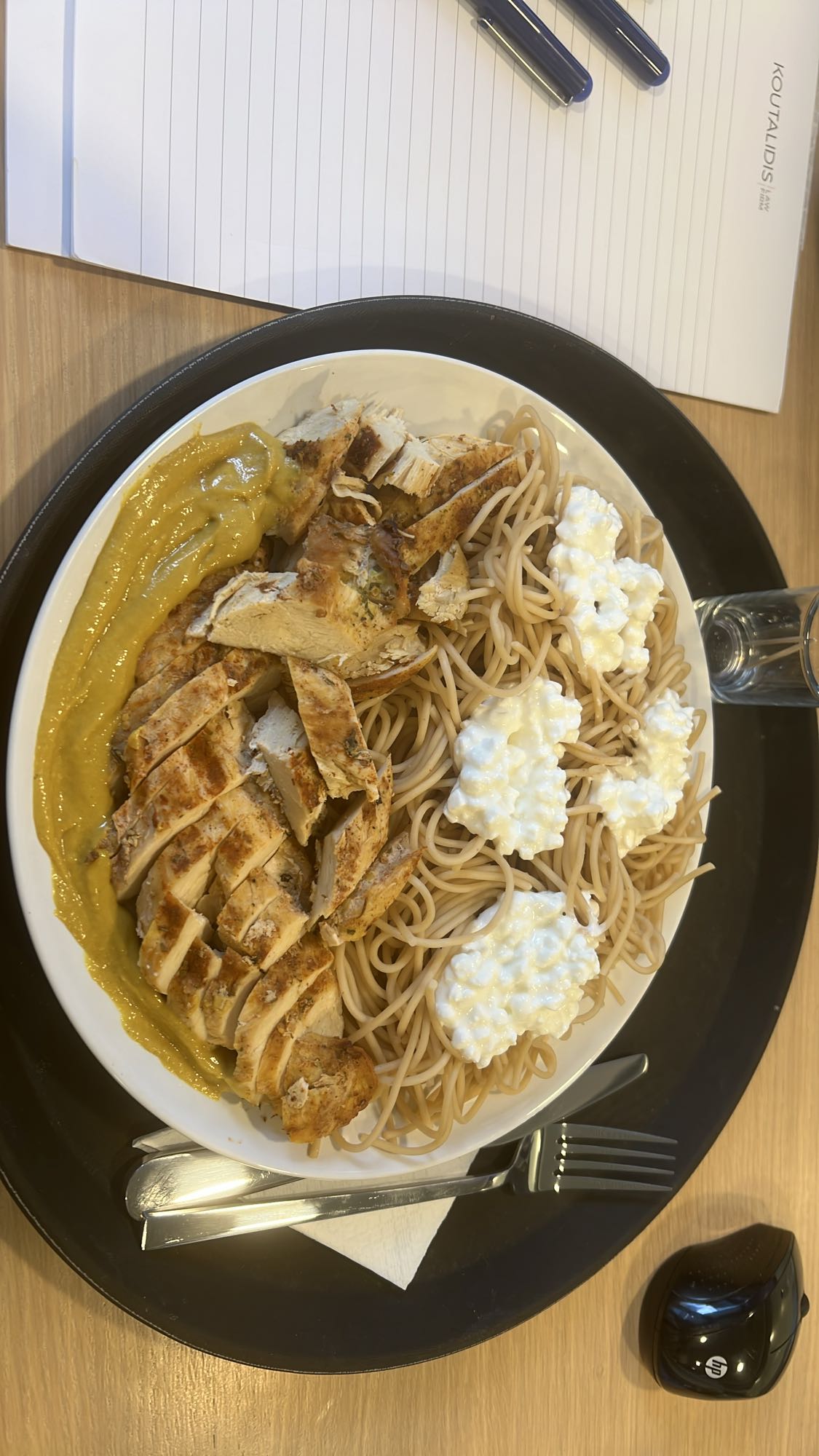 Σπαγγέτι με κοτόπουλο