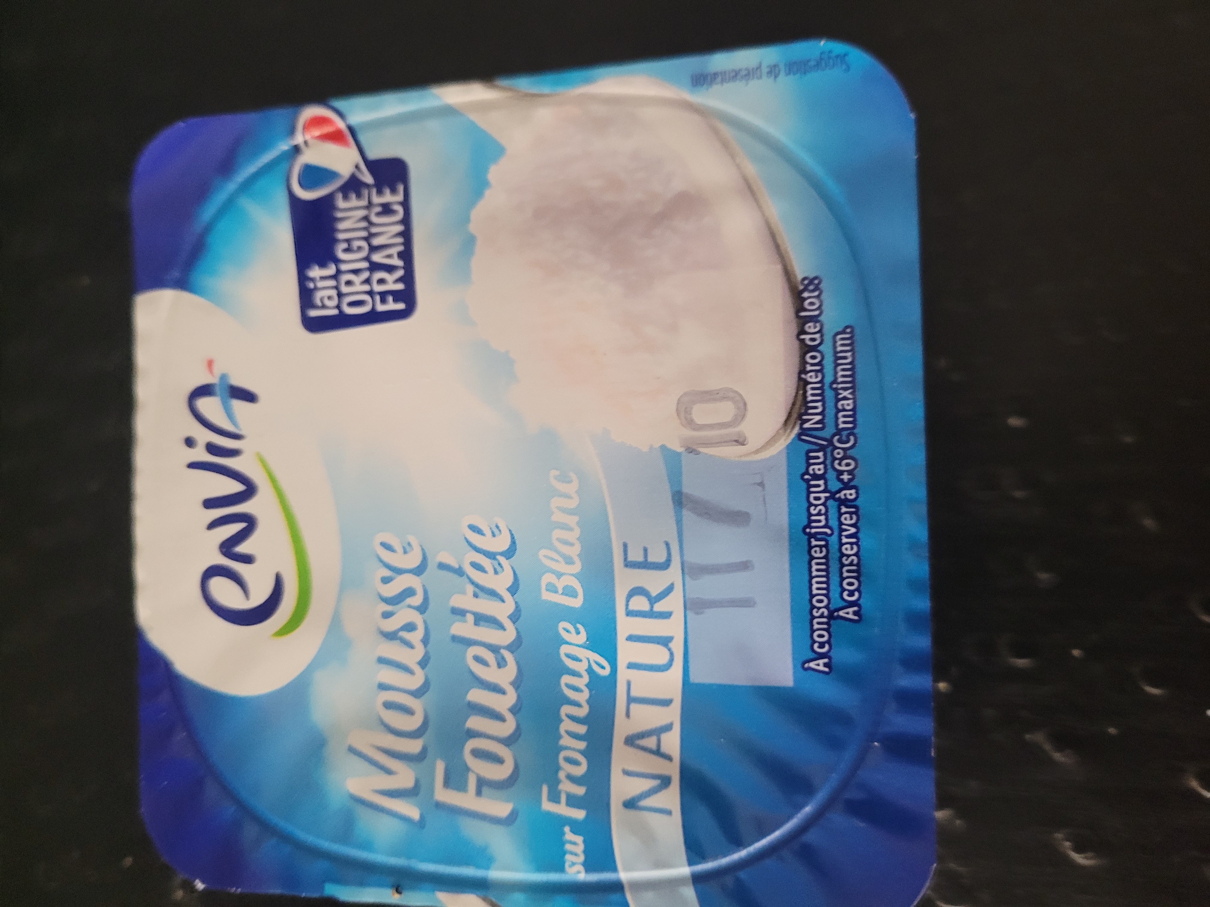 Mousse fromage blanc