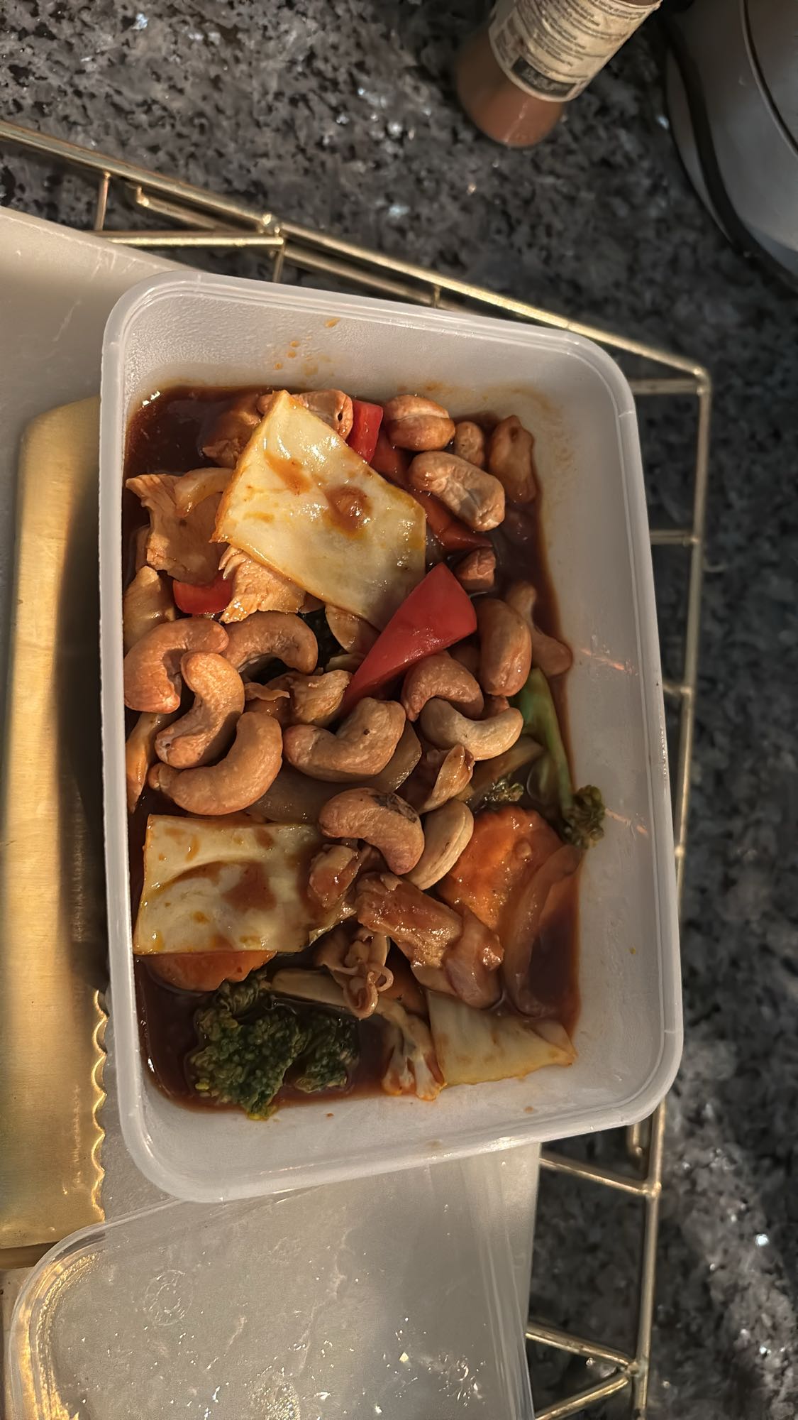 Kyckling med cashewnötter