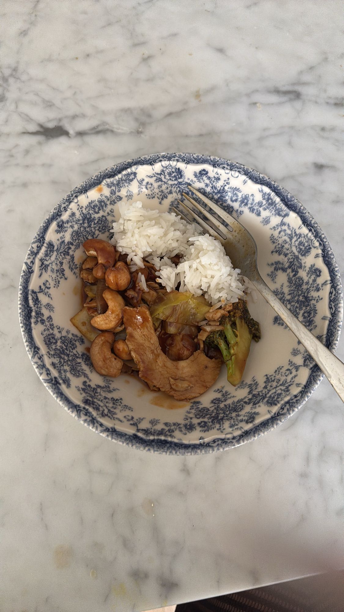 Kyckling med cashewnötter