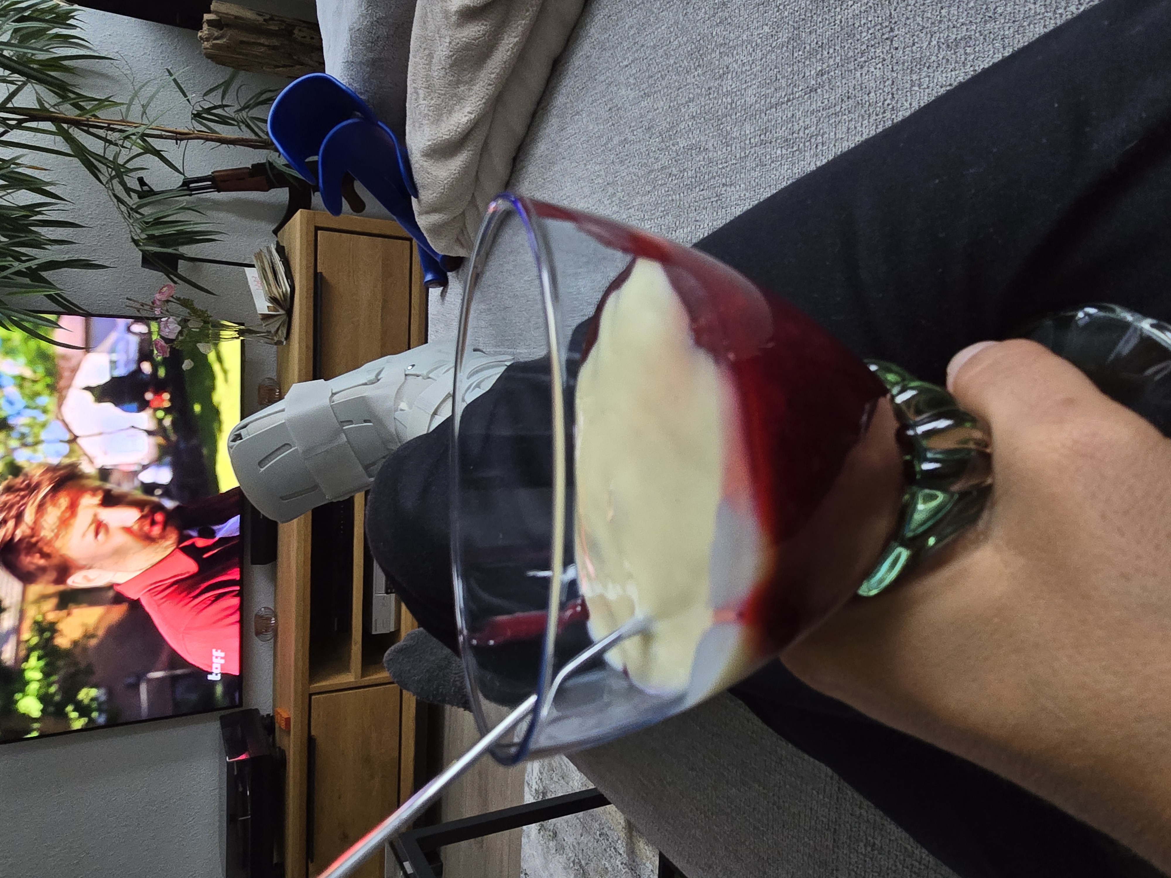 Rote Grütze mit Vanillesessel