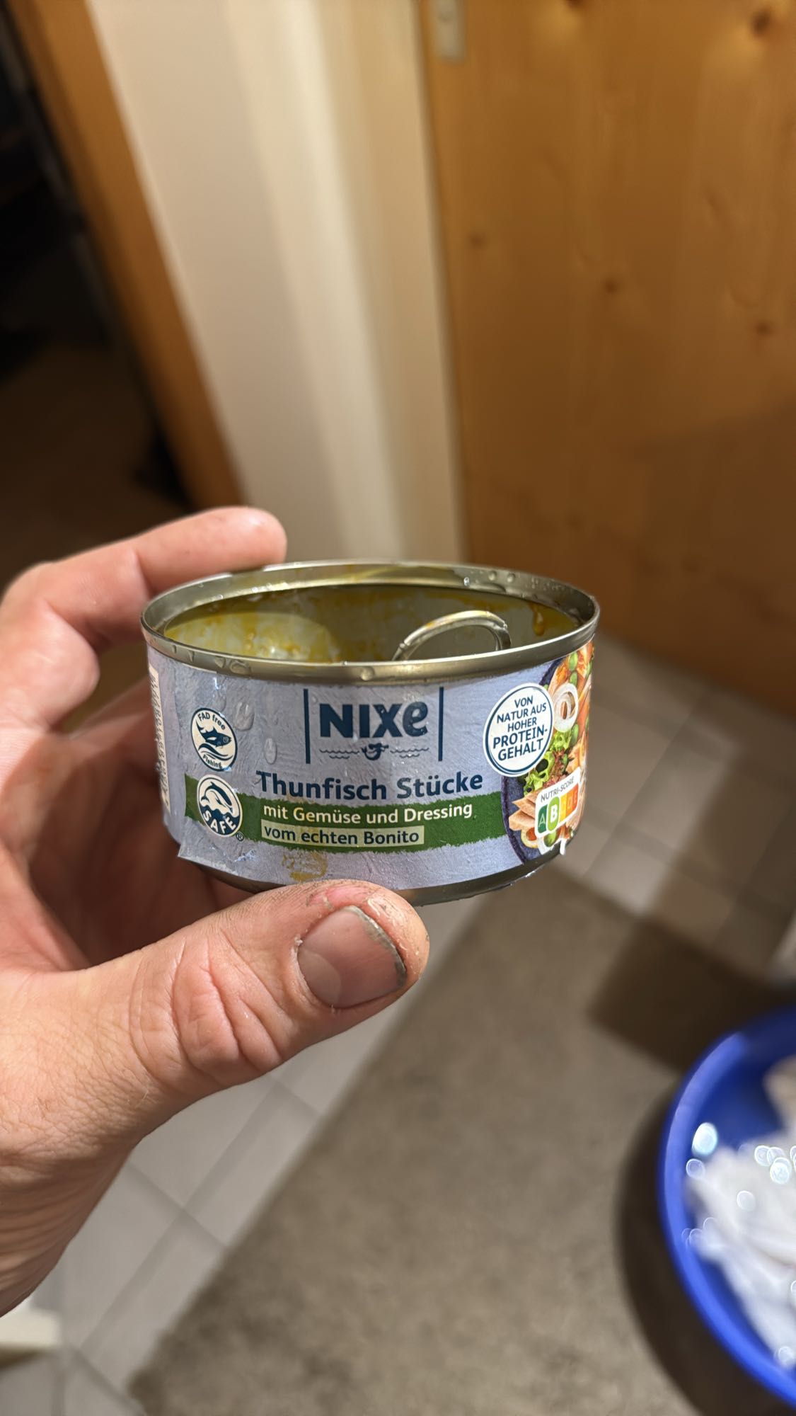 Thunfisch mit Gemüse