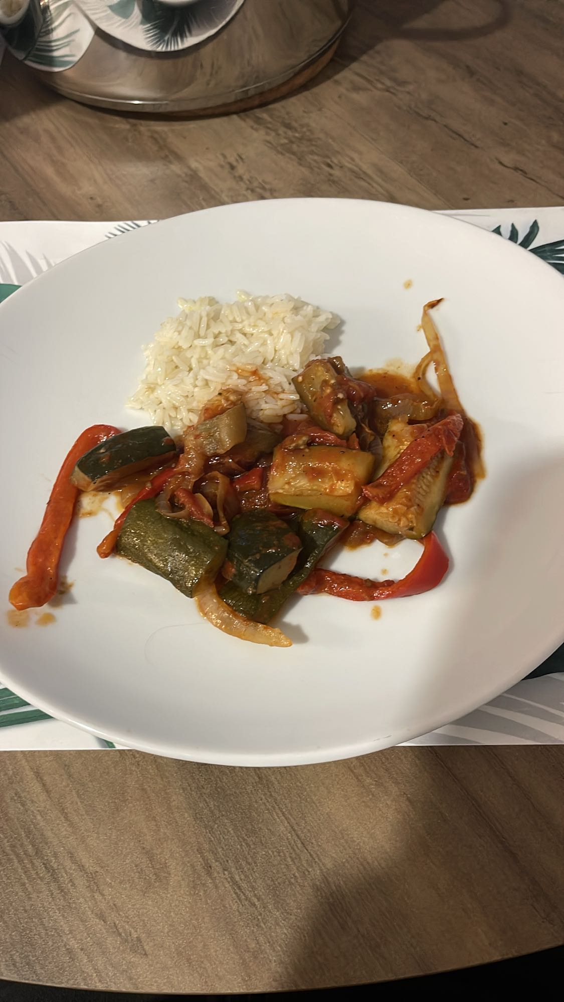 Riz et légumes sautés
