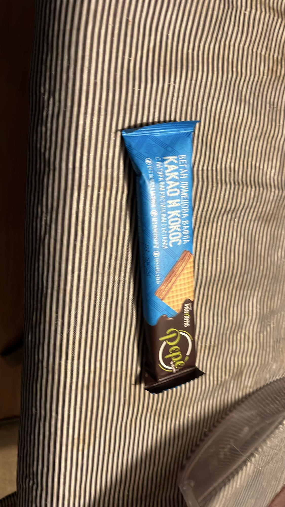 Веган вафла какао и кокос