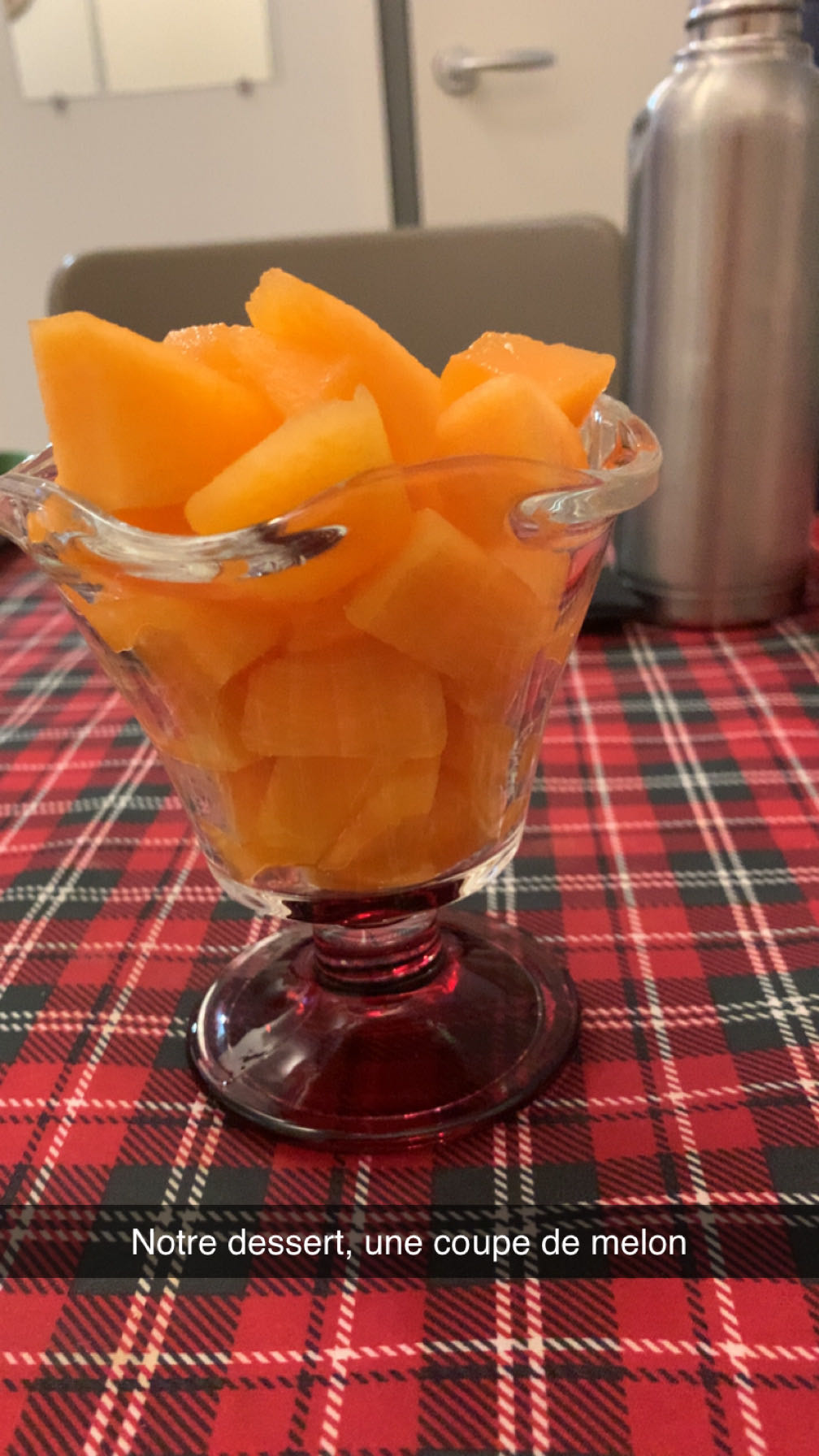 Coupe de melon