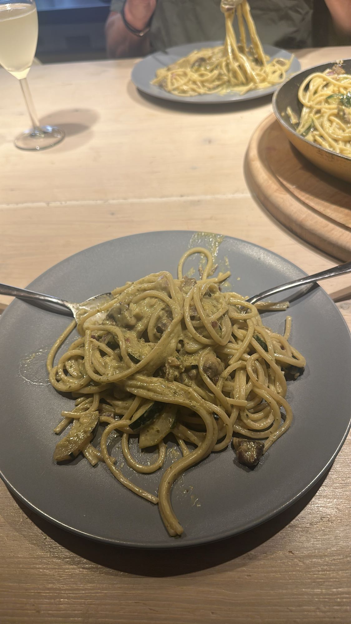 Pesto Veggie Pasta