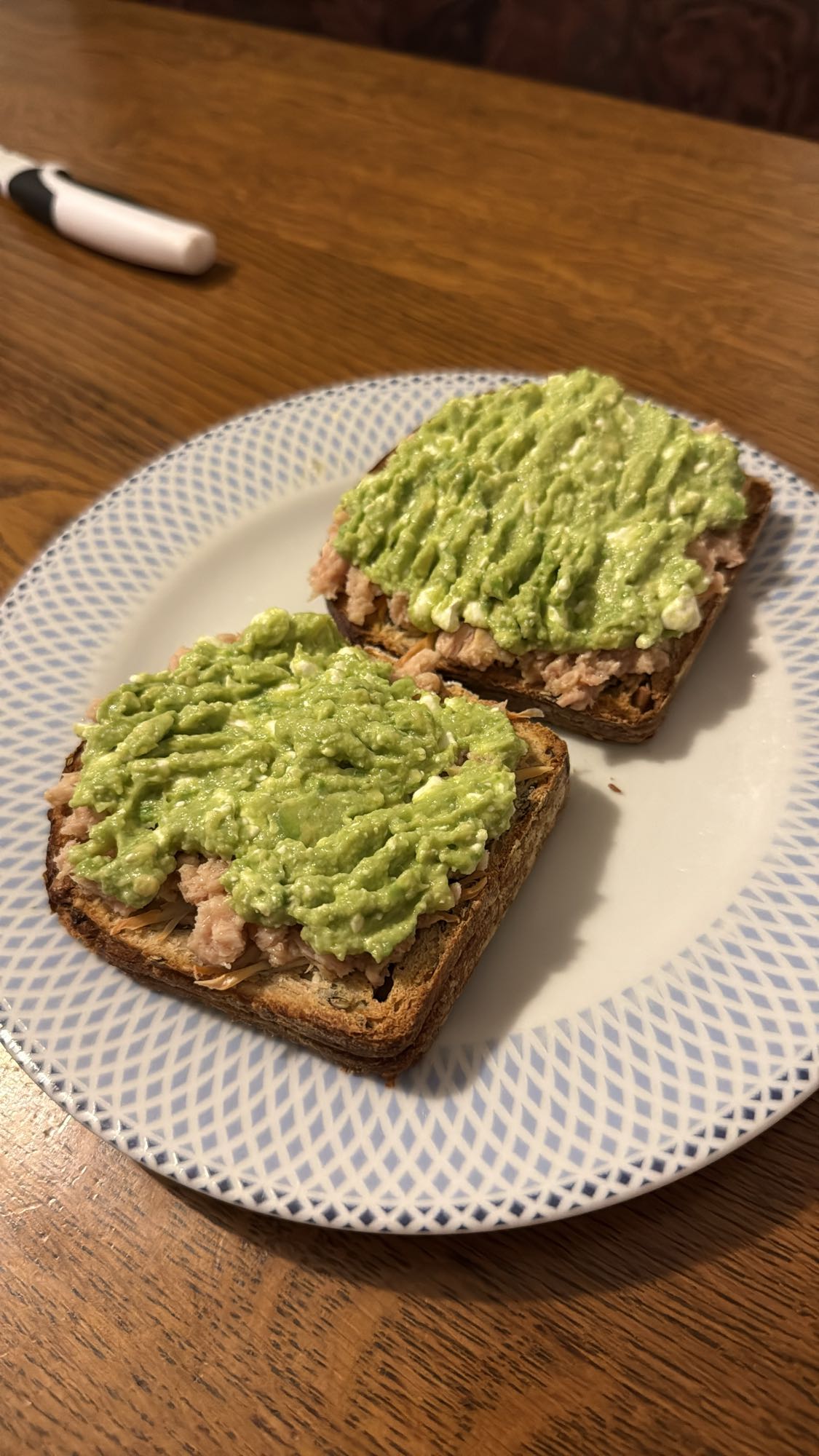 Avocado Tuna Toast