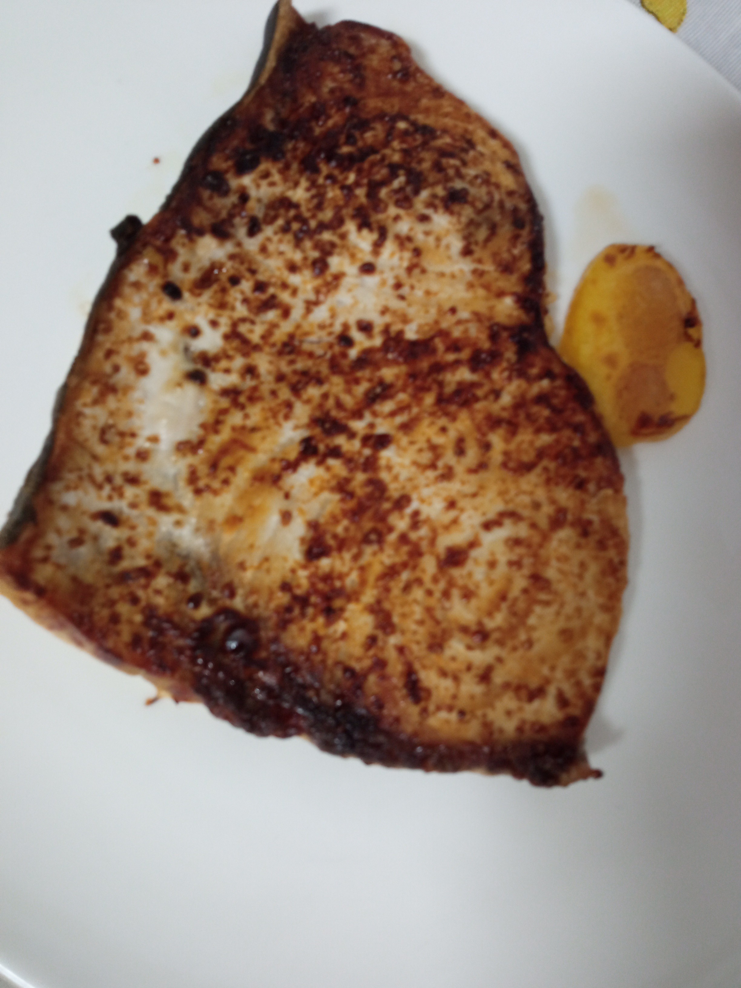 Filete de pescado frito