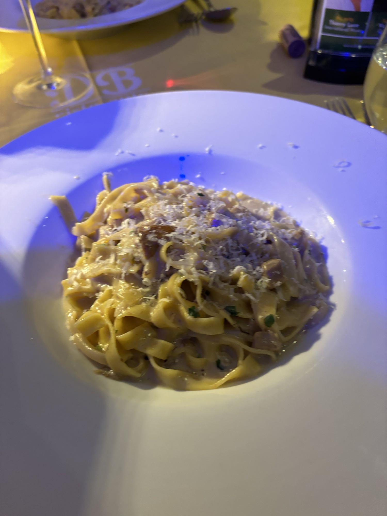 Tagliatelle carbonara