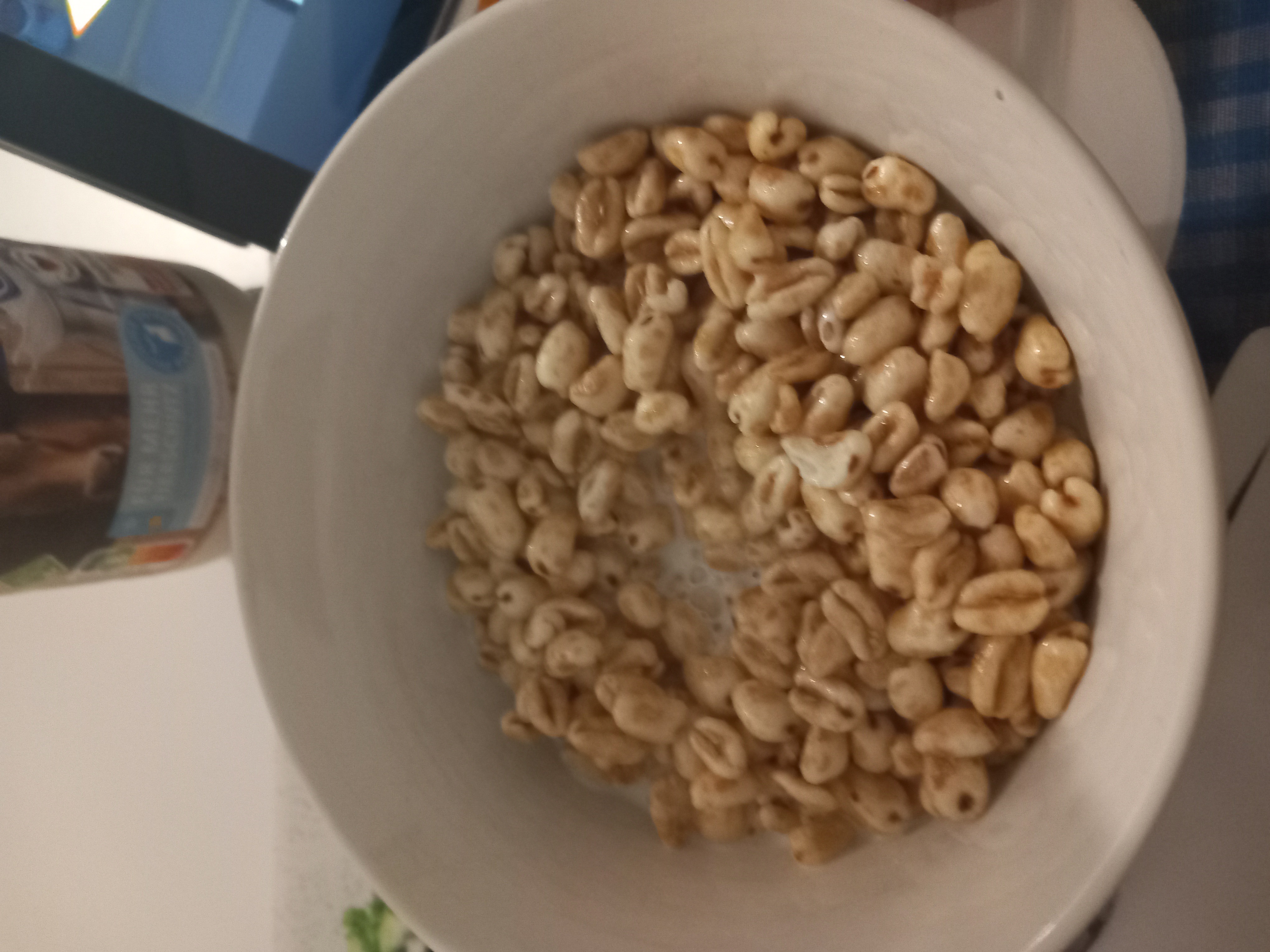 Ontbijtgranen met melk