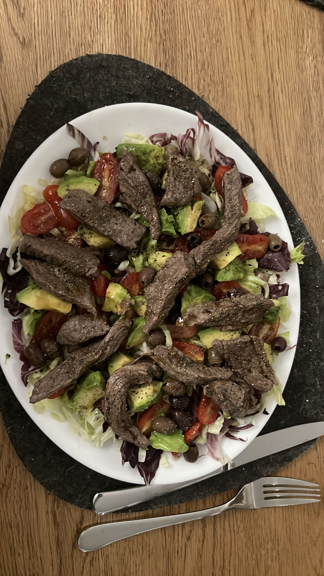 Beef Avocado Salad