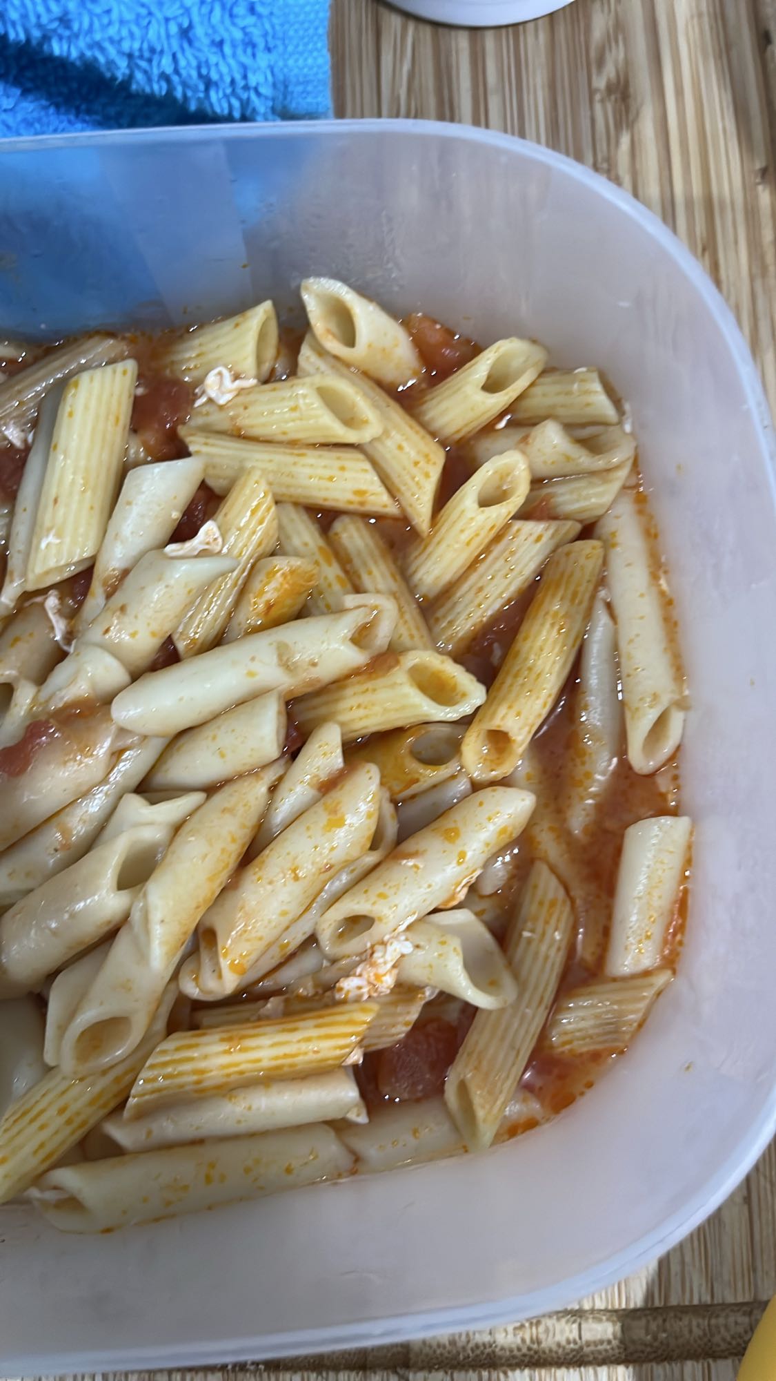 pasta con salsa de tomate