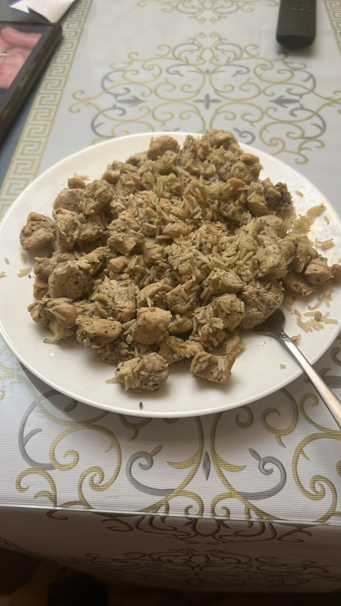 Pollo con arroz