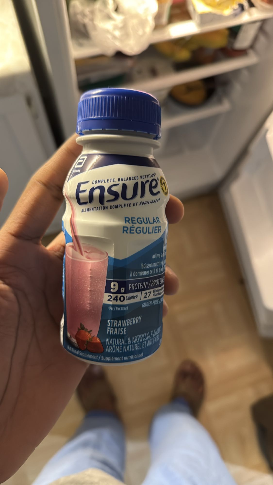 Boisson fraise Ensure