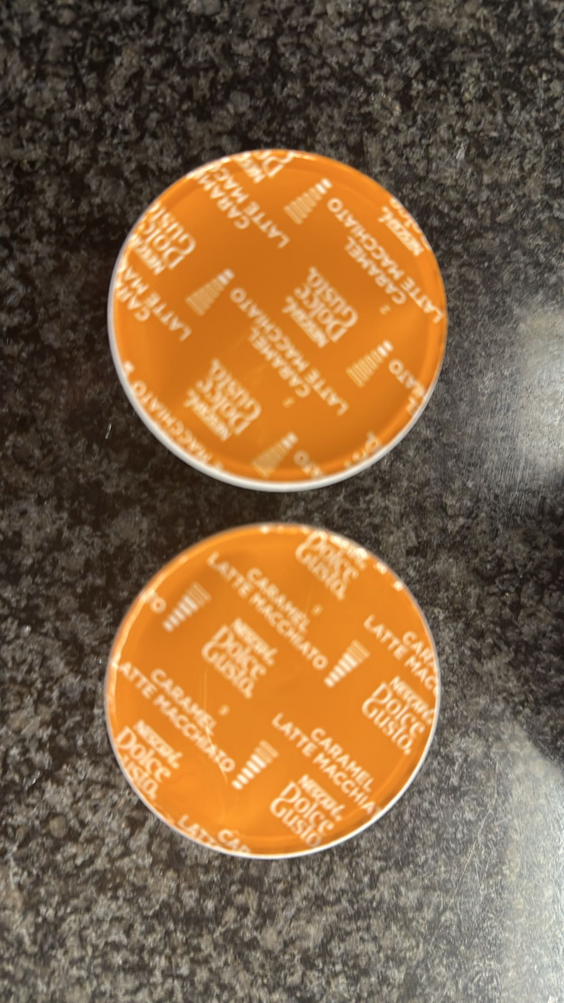 Caramel latte macchiato