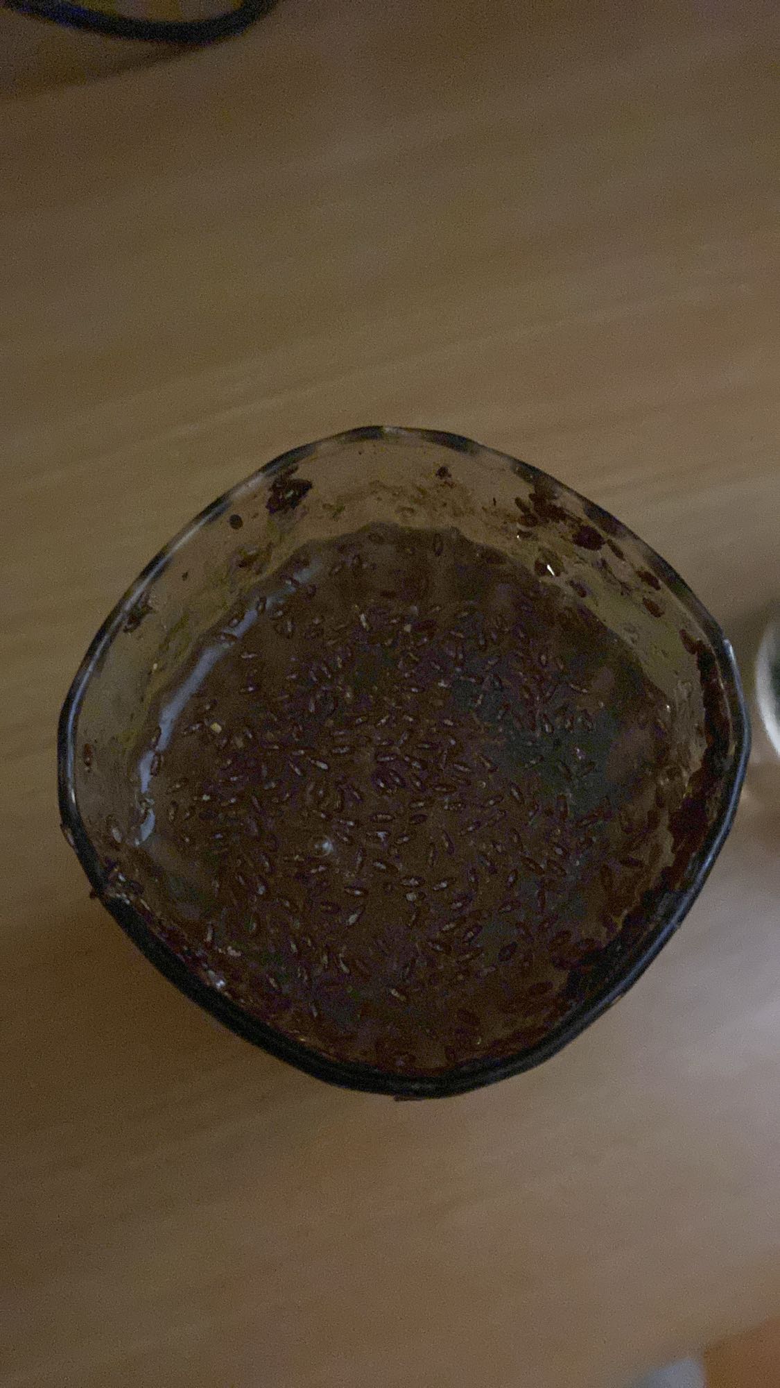 kakaowy pudding z siemieniem