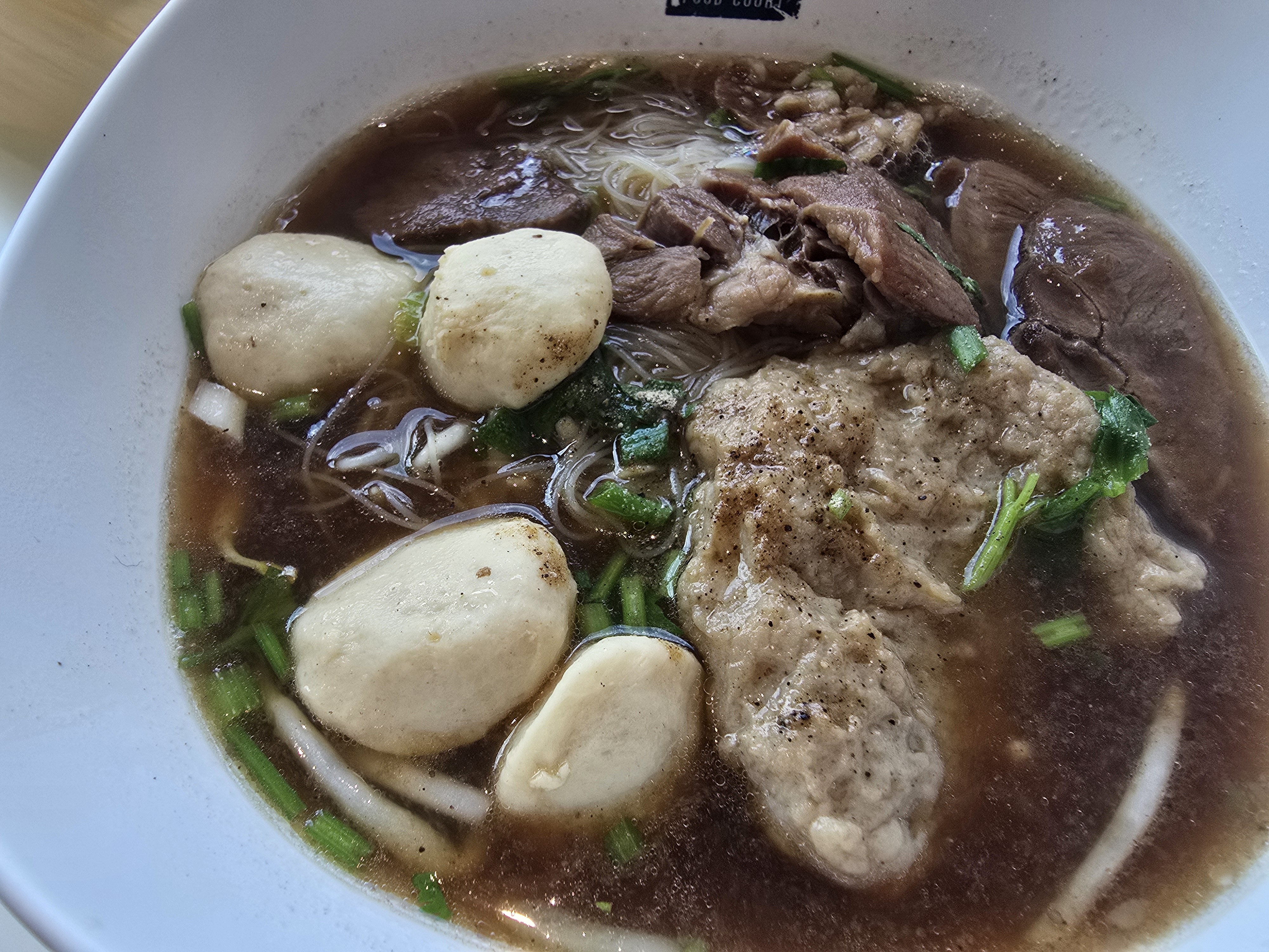 Beef noodle soup