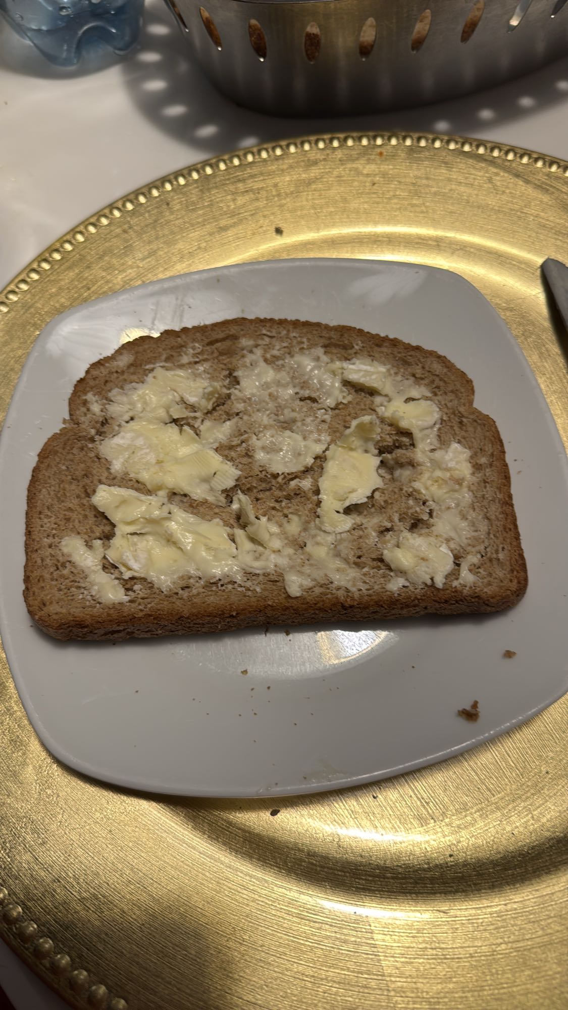 boter op volkorenbrood