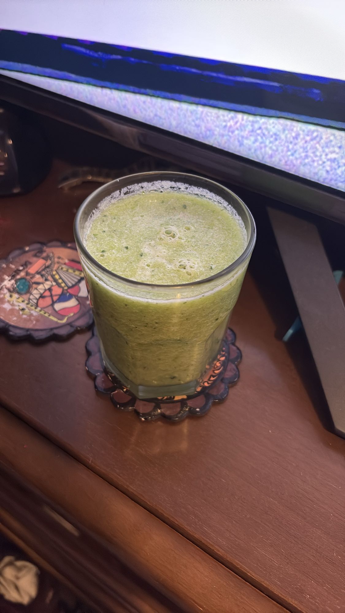 batido verde saludable