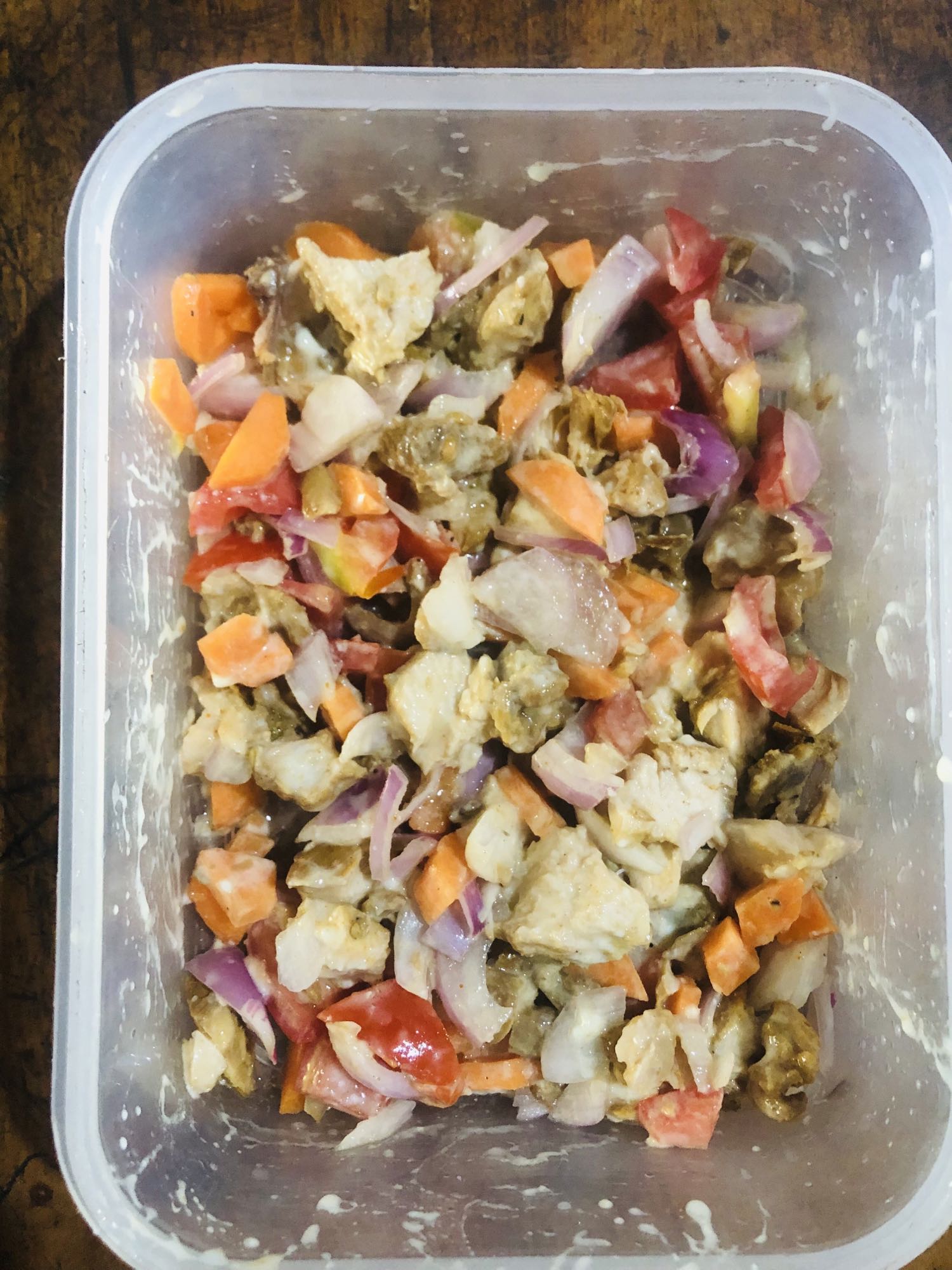 Chicken Veggie Salad