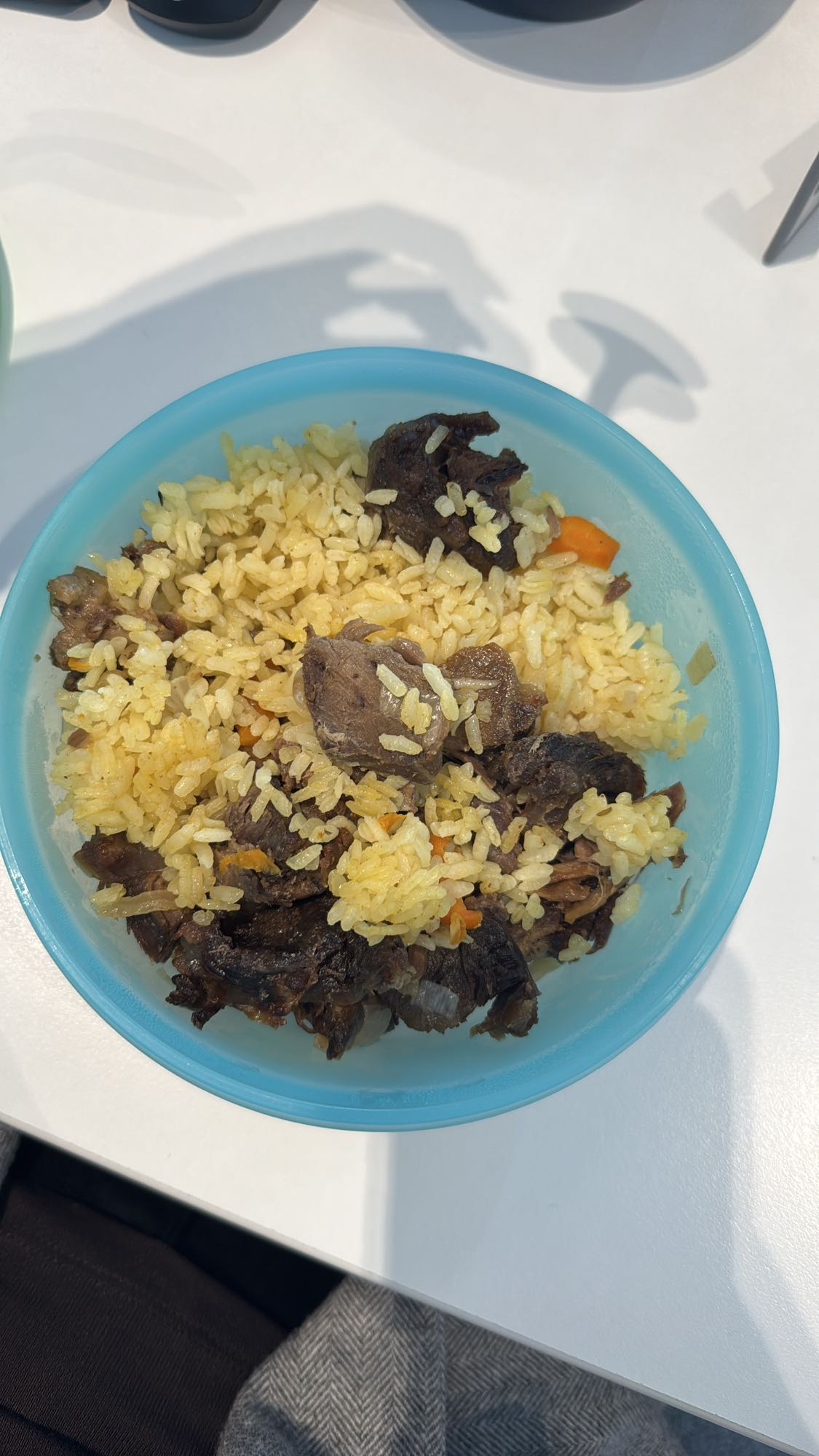 плов с говядиной