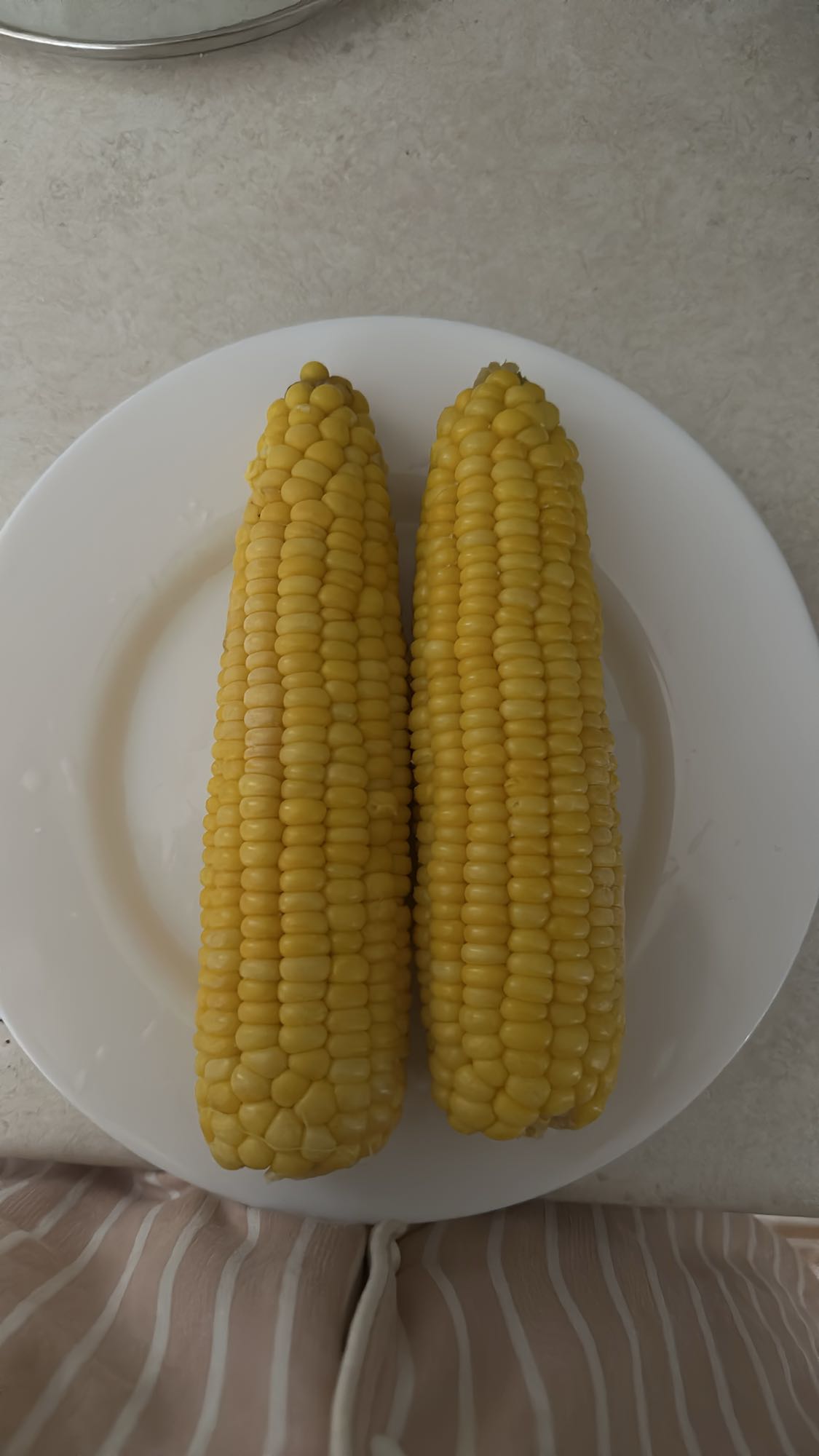 Boiled Corn on the Cob