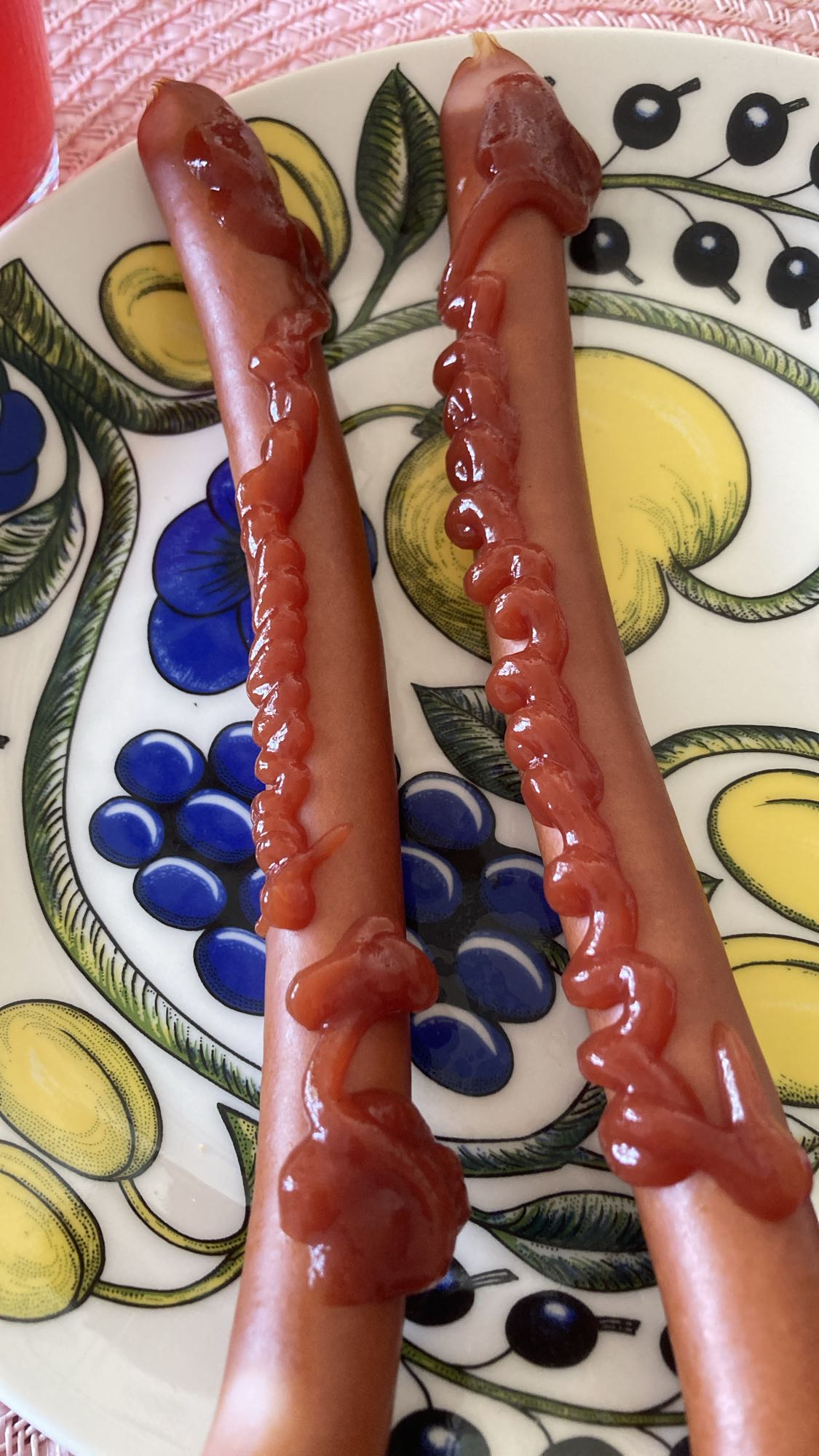 Korv med ketchup