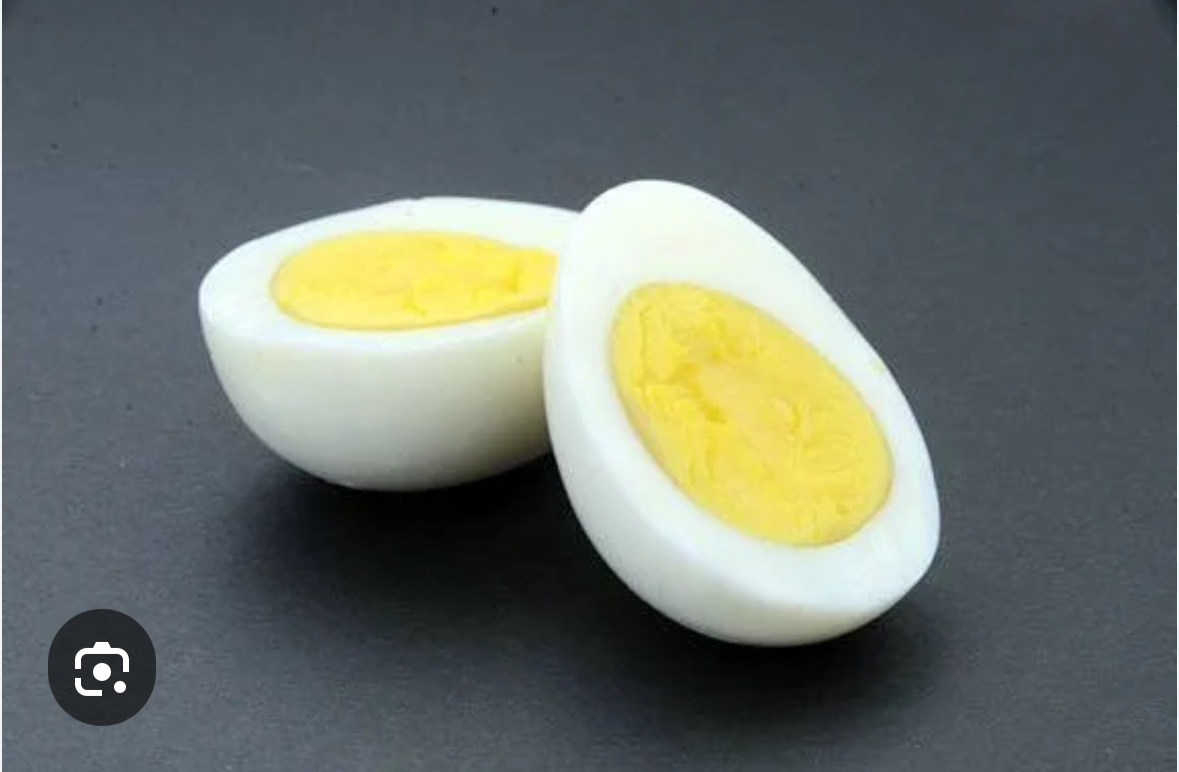 Boiled Egg Halves