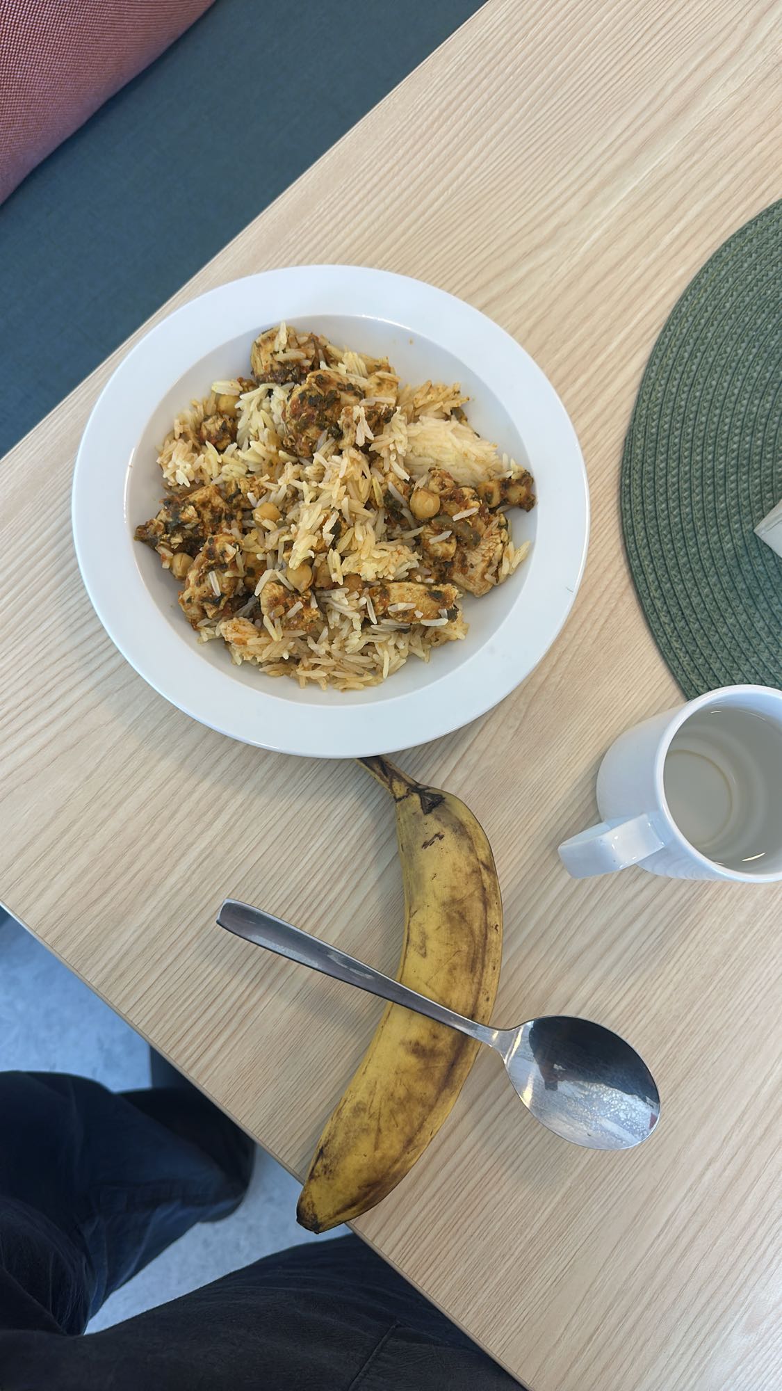 Kycklingris med banan