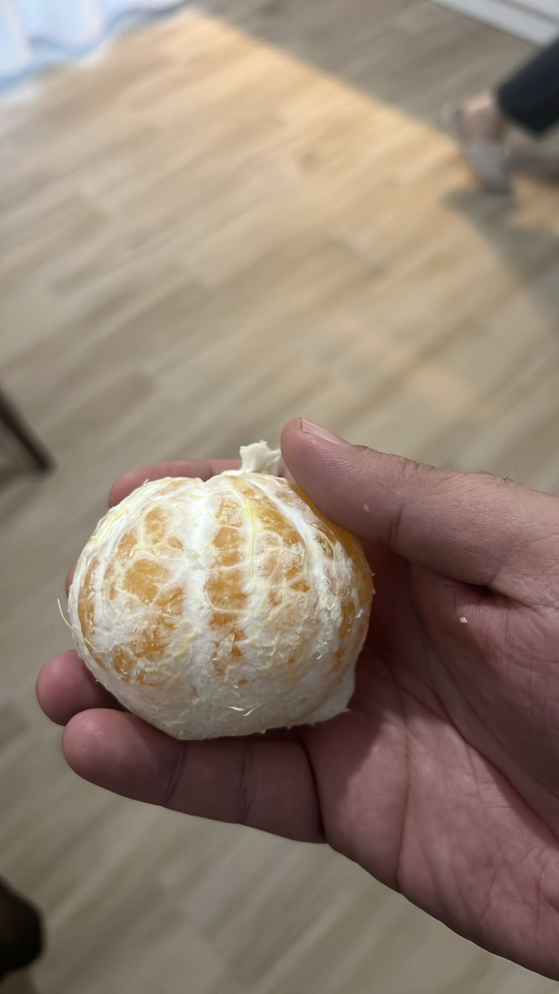 մաքրած մանդարին