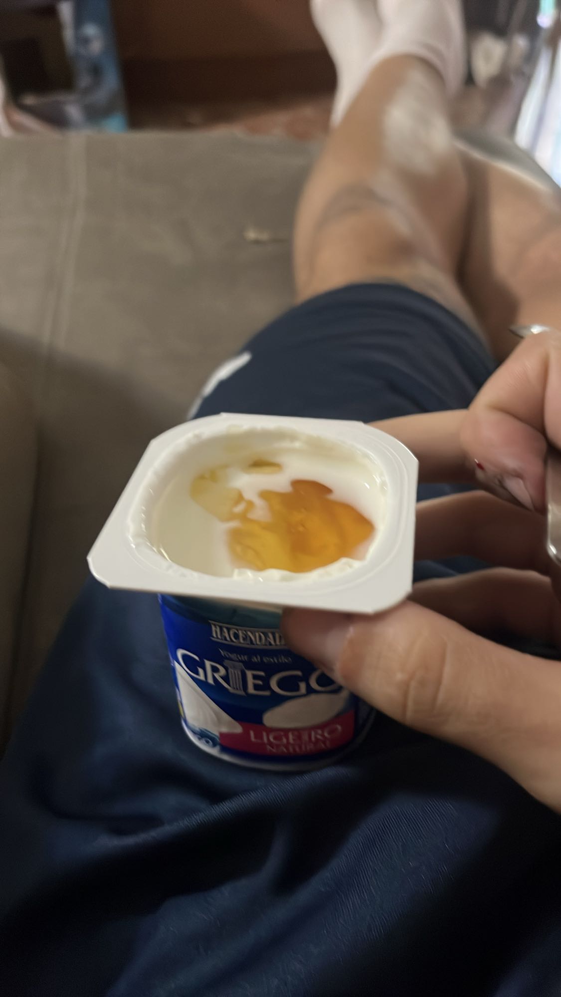 yogur griego con miel